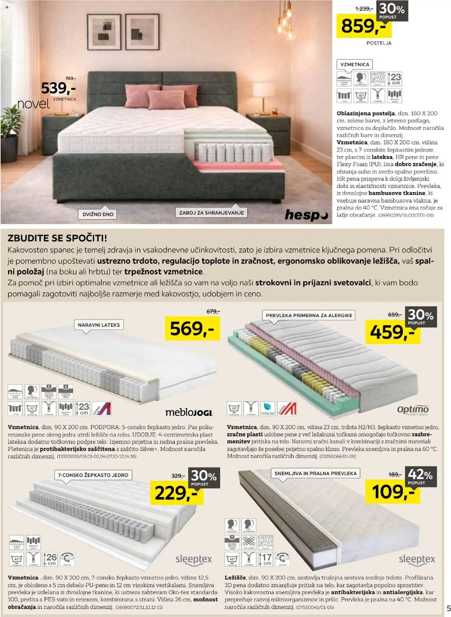 XXXL Lesnina katalog mesec spanja (2026-03-16 - 2026-03-28)