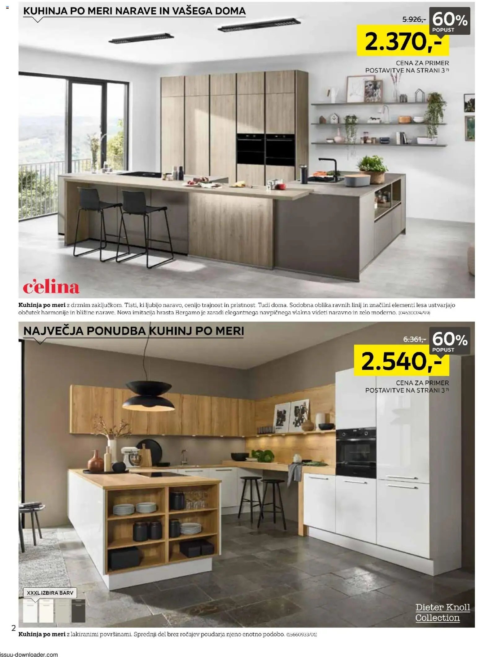 XXXL Lesnina katalog kuhinje po meri ki navdušijo (2025-11-04 - 2025-11-15)