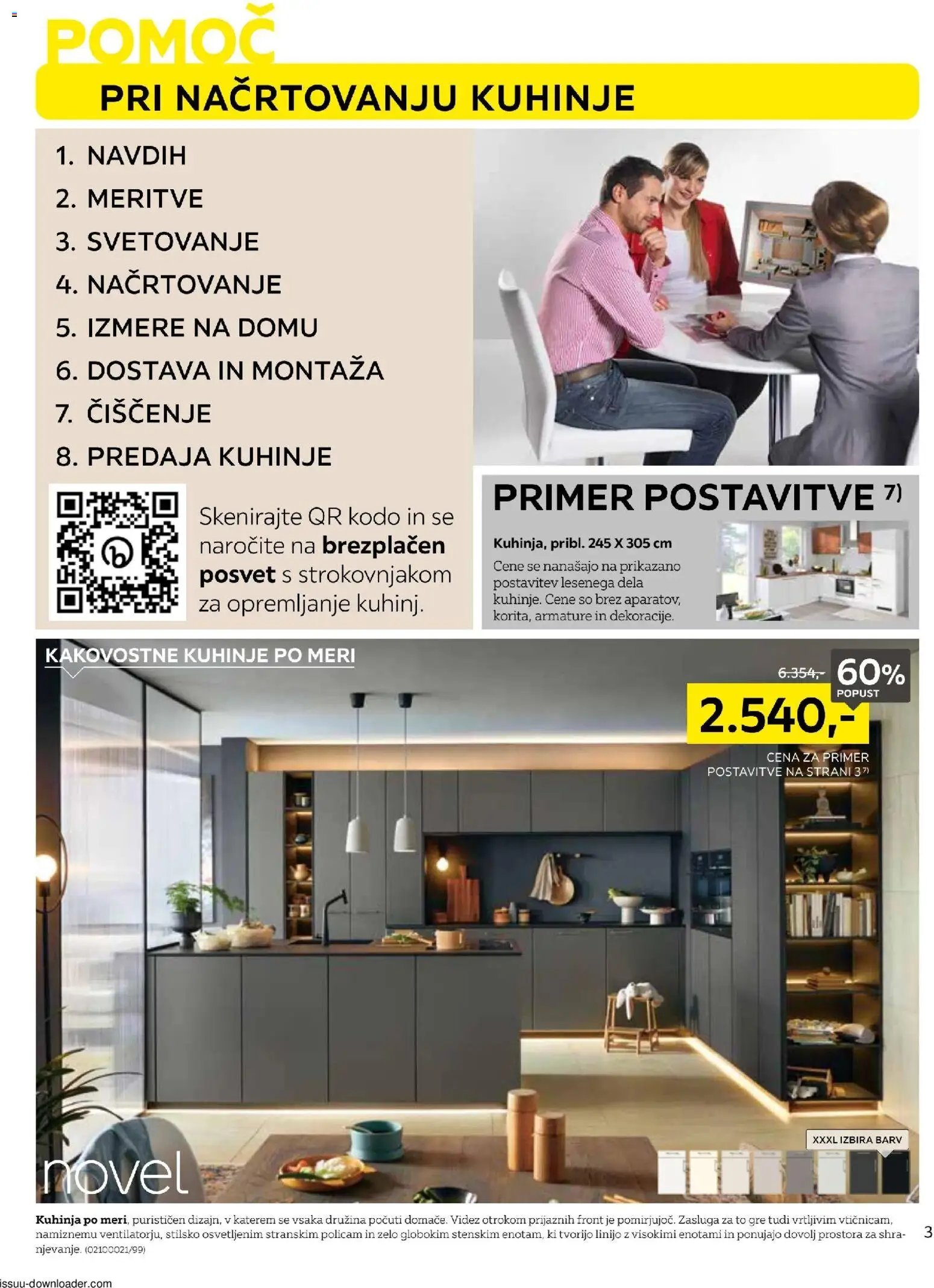 XXXL Lesnina katalog kuhinje po meri ki navdušijo (2025-11-04 - 2025-11-15)