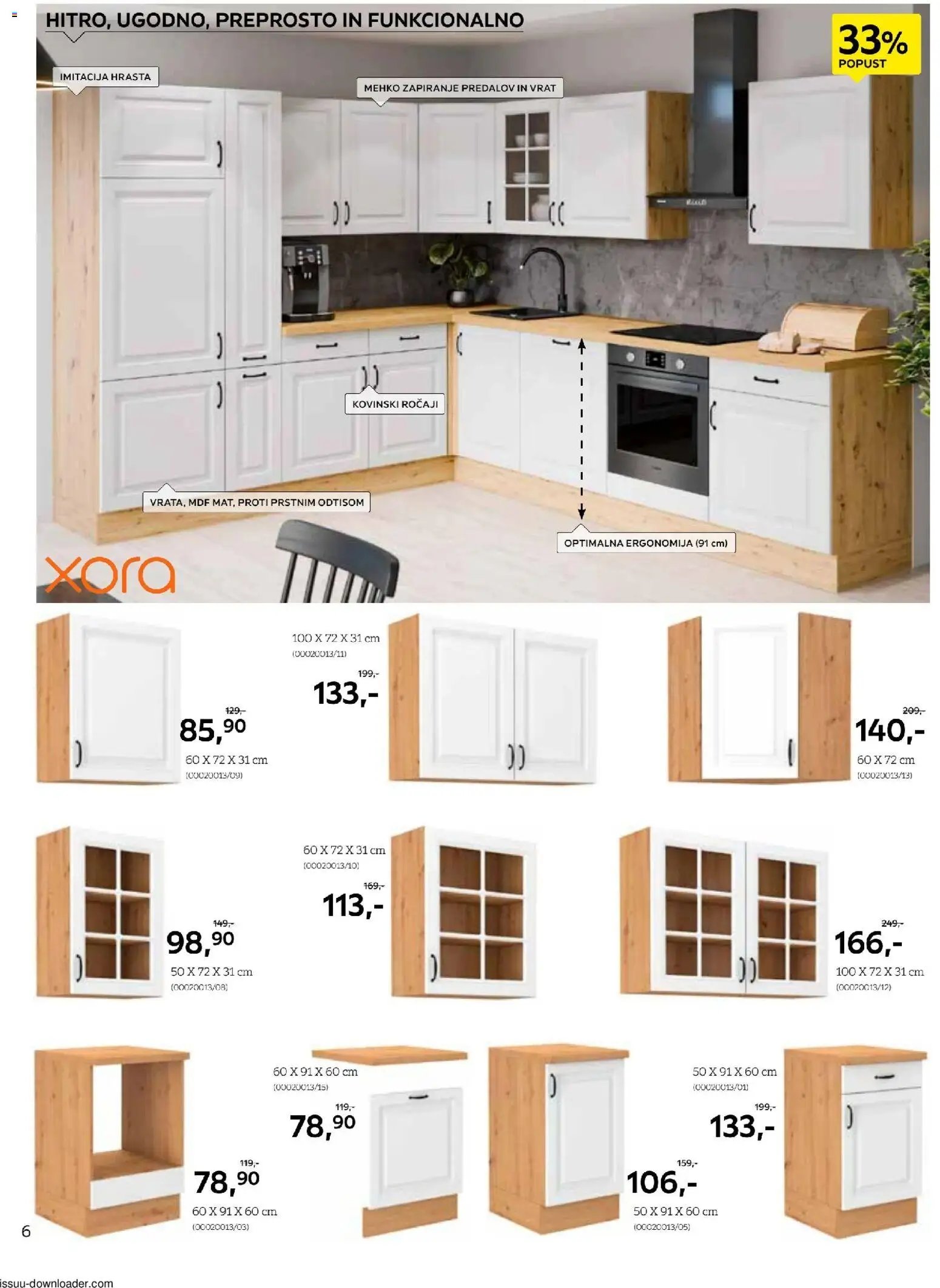 XXXL Lesnina katalog kuhinje po meri ki navdušijo (2025-11-04 - 2025-11-15)