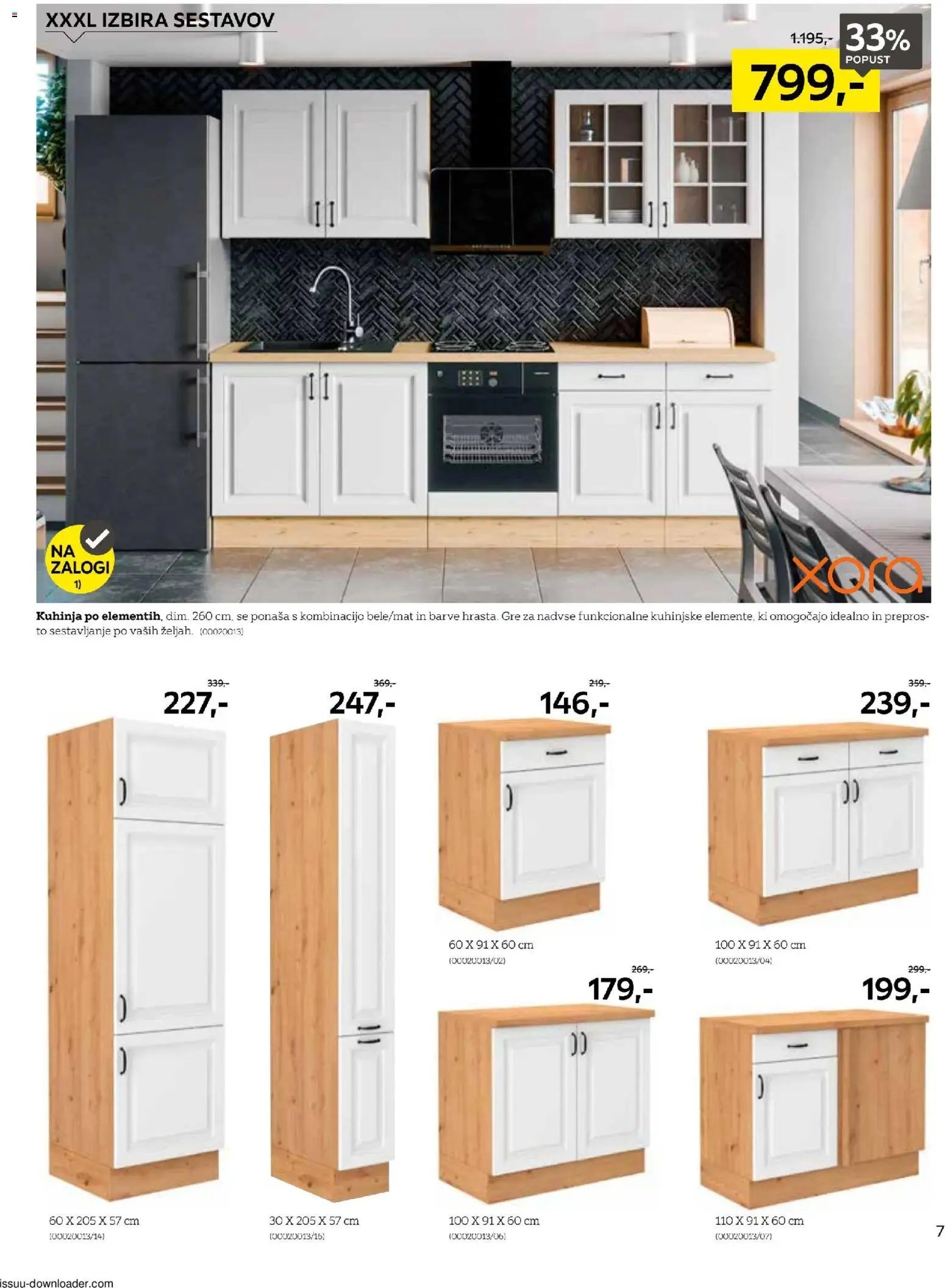 XXXL Lesnina katalog kuhinje po meri ki navdušijo (2025-11-04 - 2025-11-15)