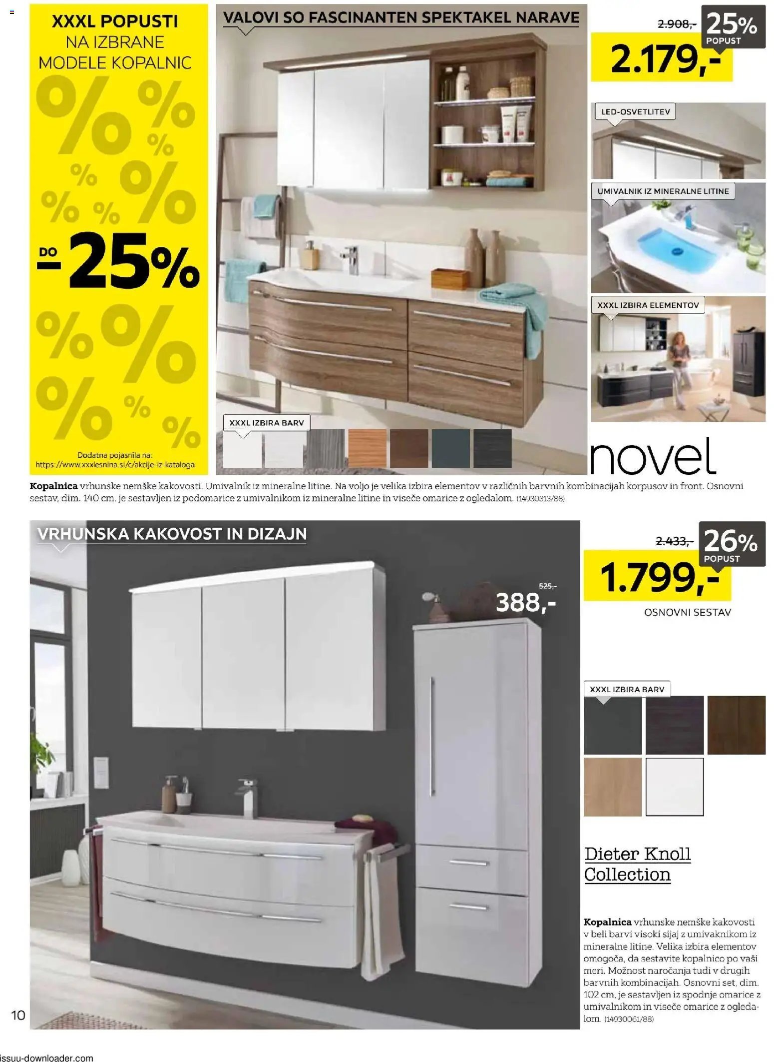 XXXL Lesnina katalog kuhinje po meri ki navdušijo (2025-11-04 - 2025-11-15)