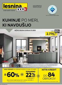 XXXL Lesnina katalog kuhinje po meri ki navdušijo (2025-11-04 - 2025-11-15)