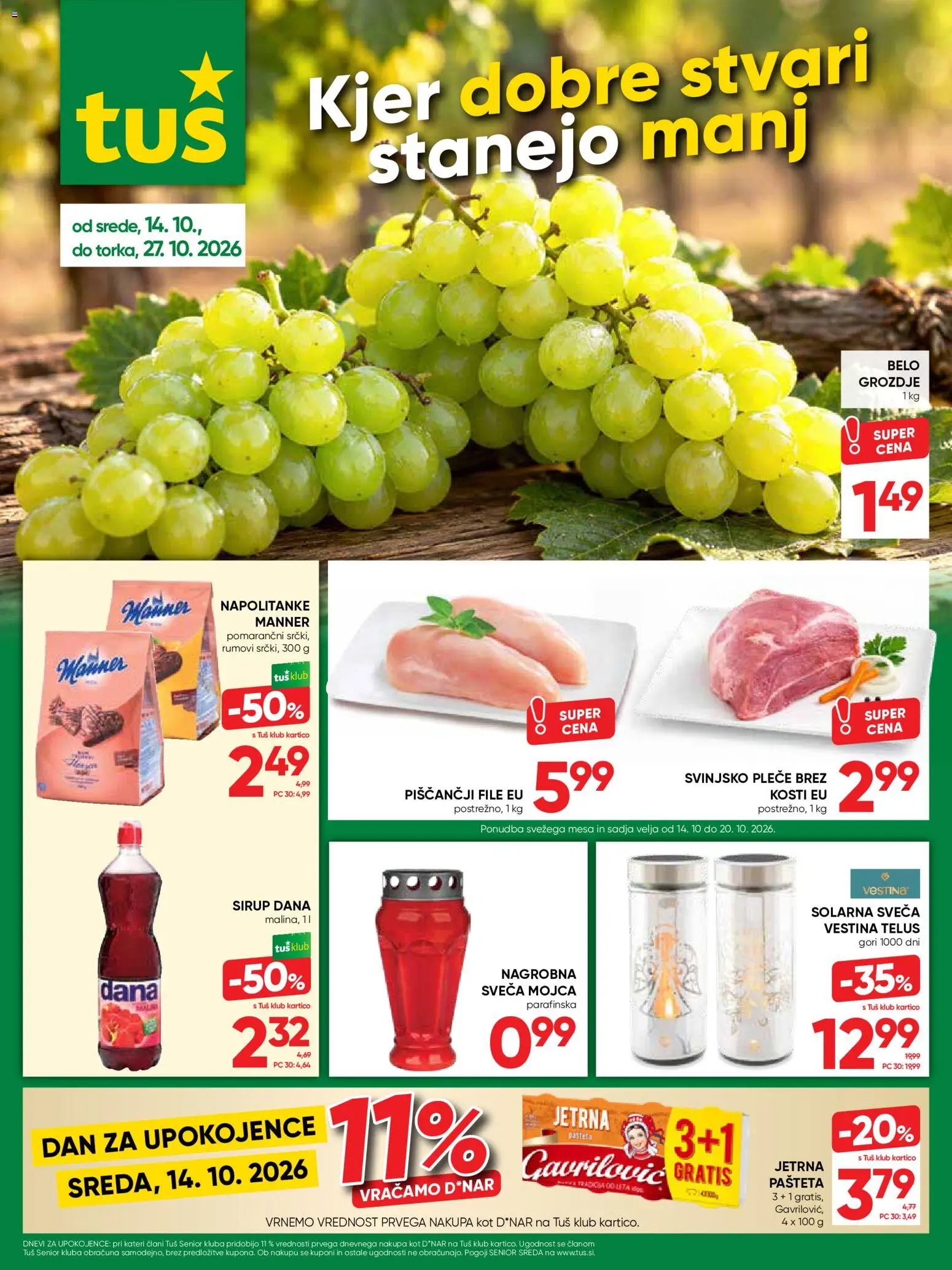 Tuš katalog