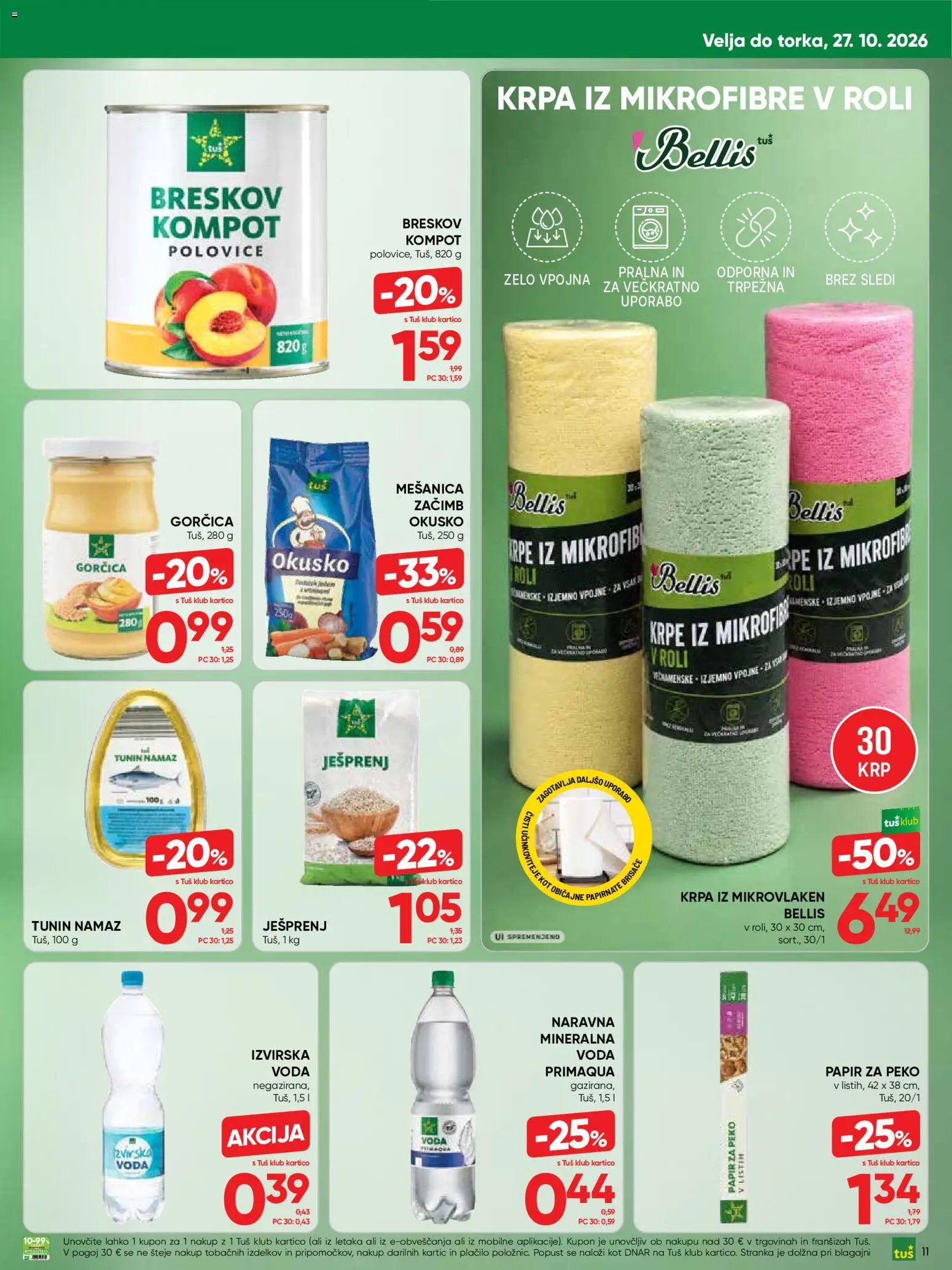 Tuš katalog