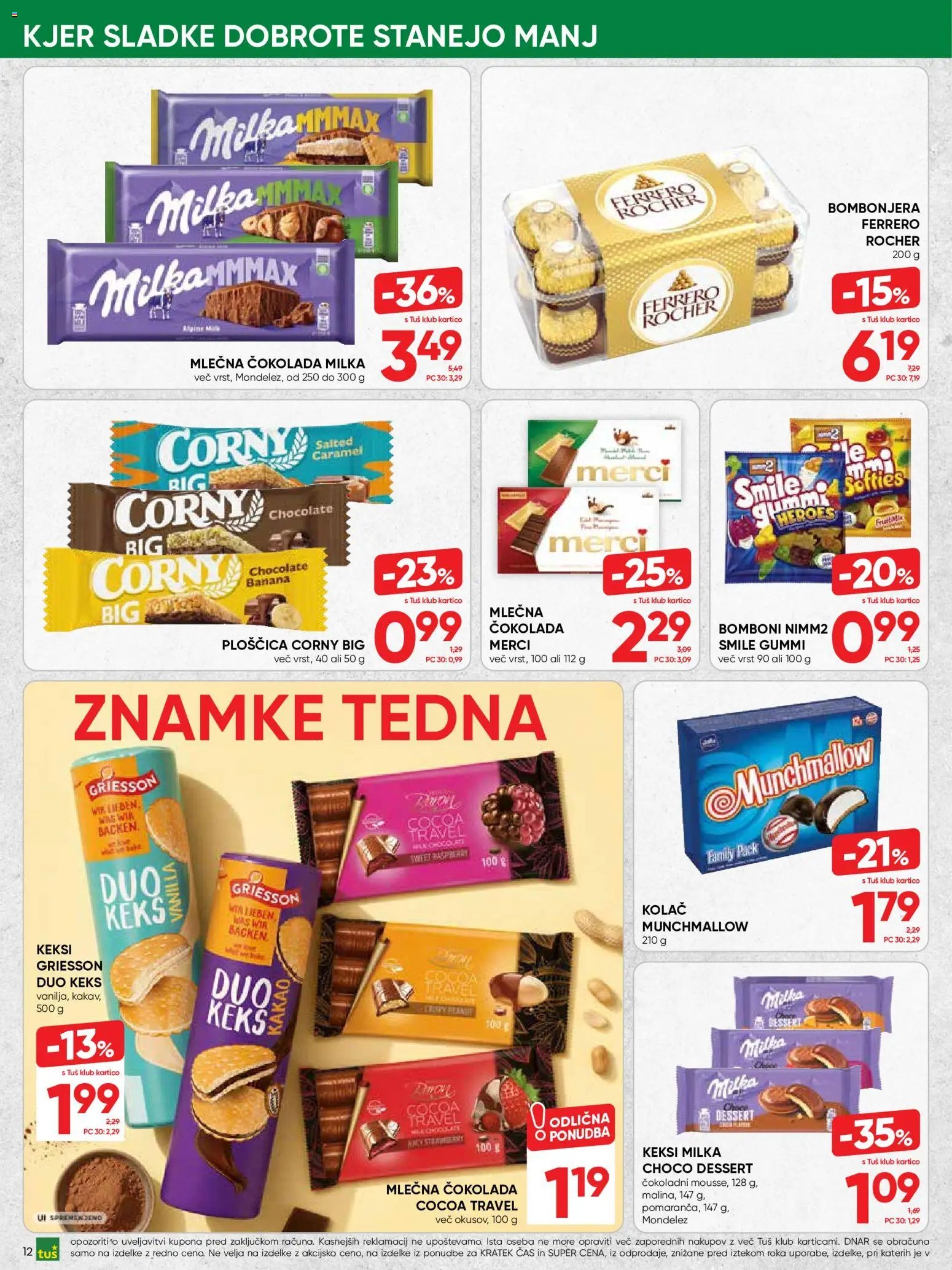 Tuš katalog