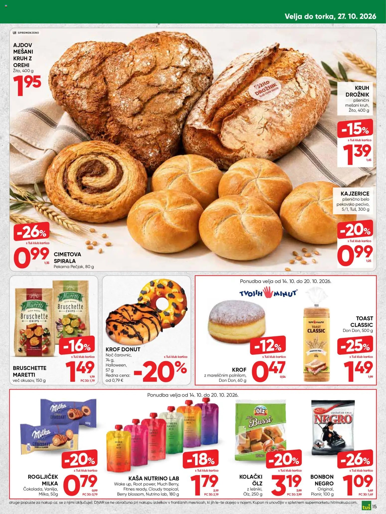 Tuš katalog