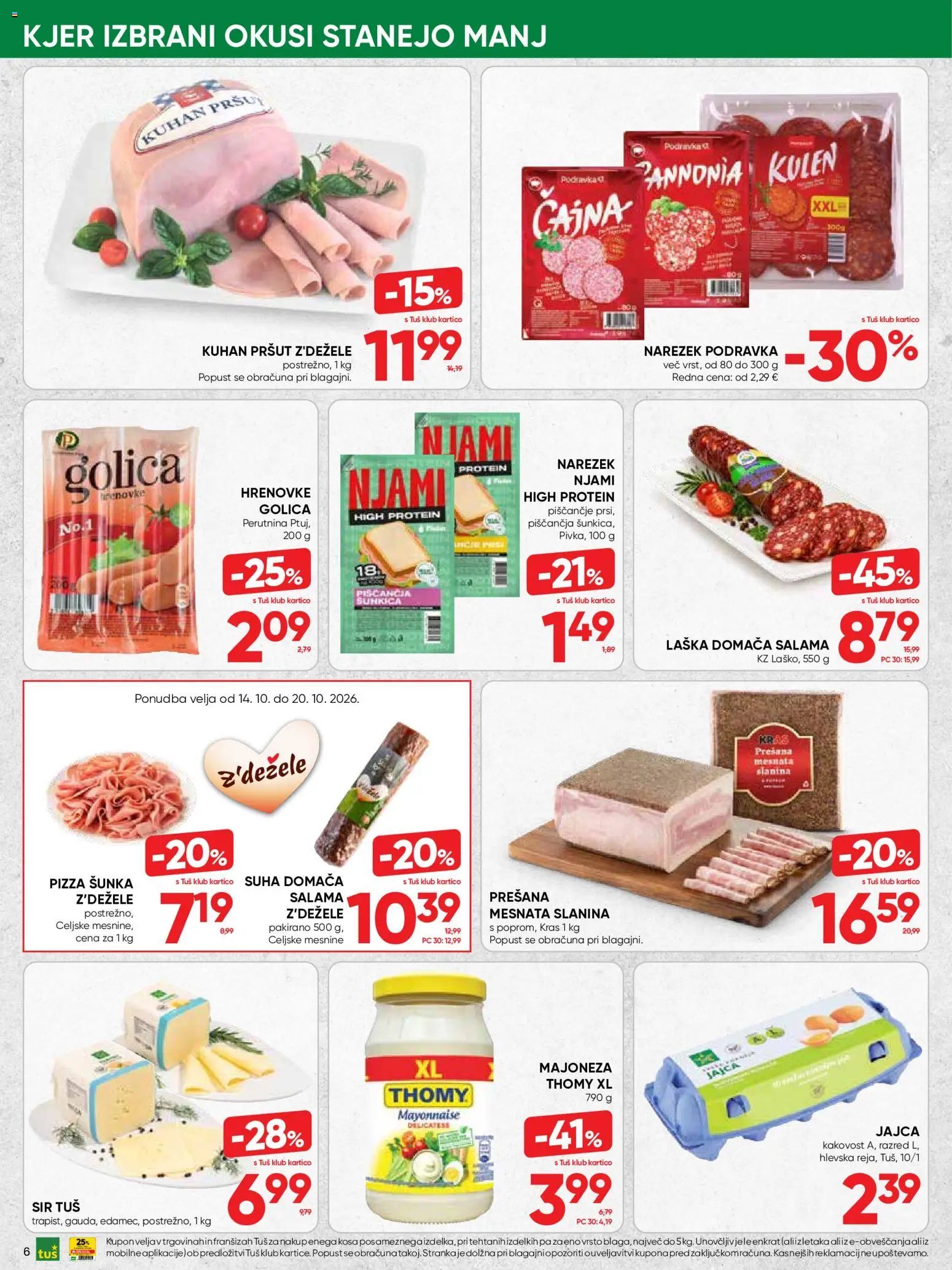 Tuš katalog