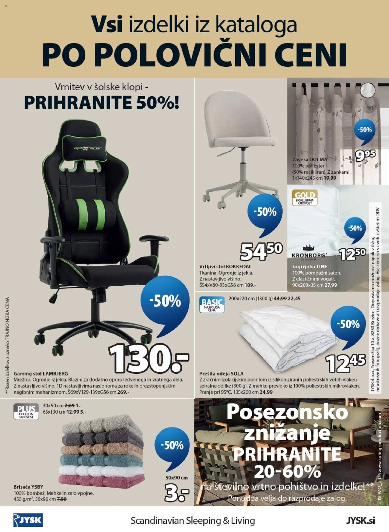 JYSK katalog