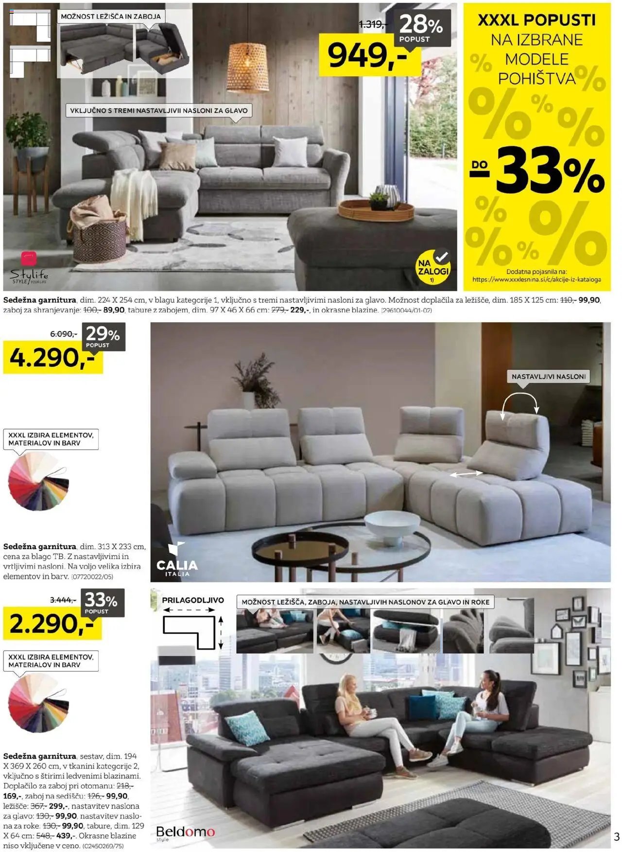 XXXL Lesnina katalog dom si zasluži najboljše (2025-09-15 - 2025-09-29)