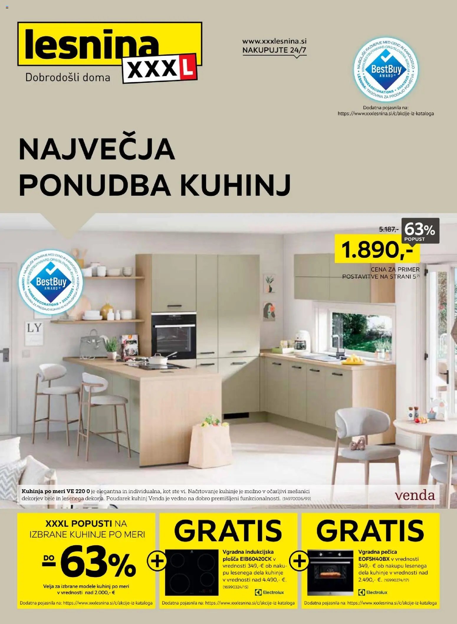 XXXL Lesnina katalog ponudba kuhinj (2026-05-05 - 2026-05-16)