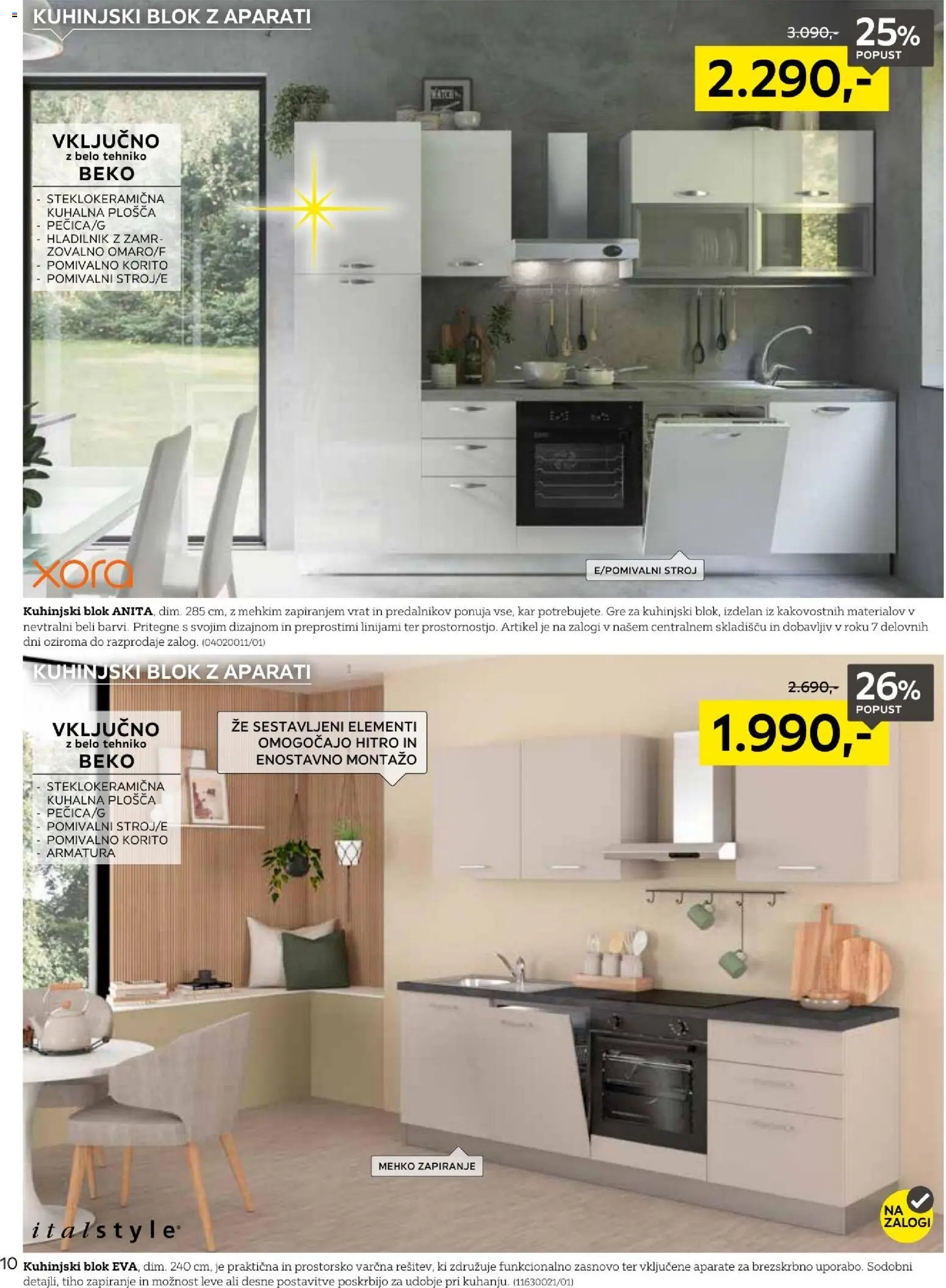 XXXL Lesnina katalog ponudba kuhinj (2026-05-05 - 2026-05-16)