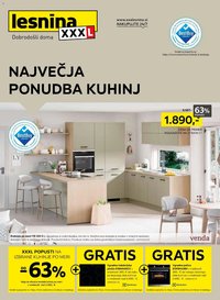 XXXL Lesnina katalog ponudba kuhinj (2026-05-05 - 2026-05-16)