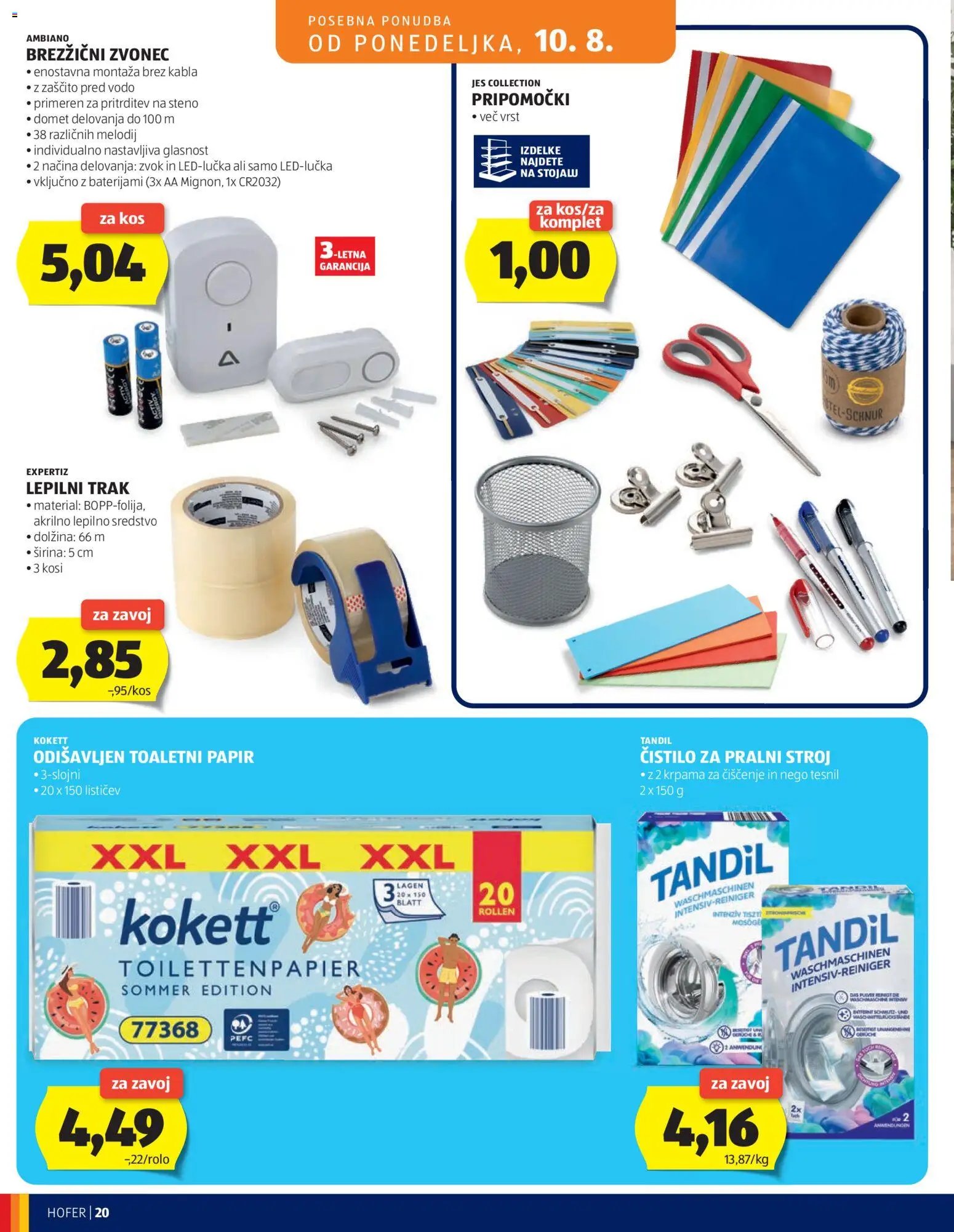 Hofer katalog