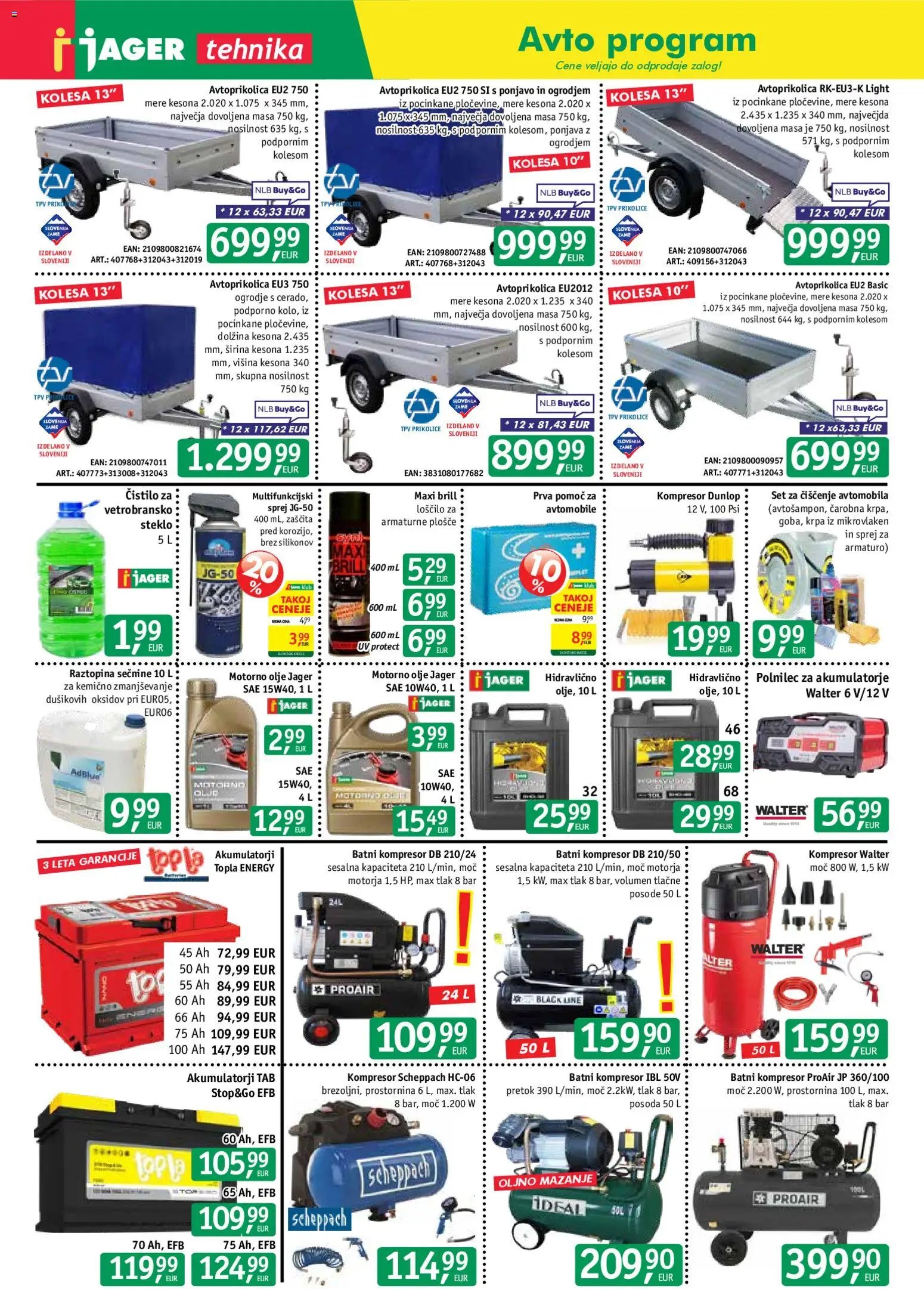 Jager katalog tehnika
