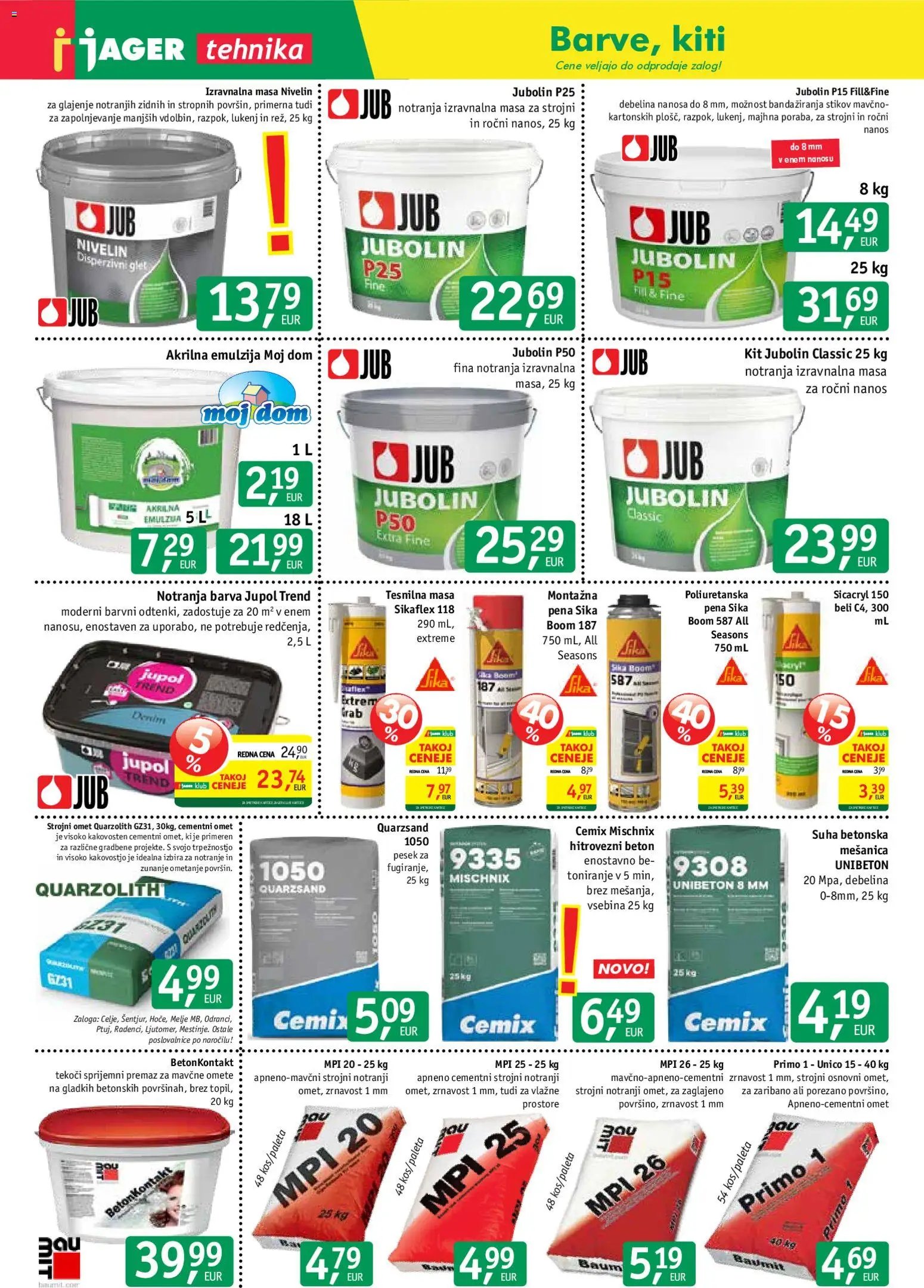 Jager katalog tehnika
