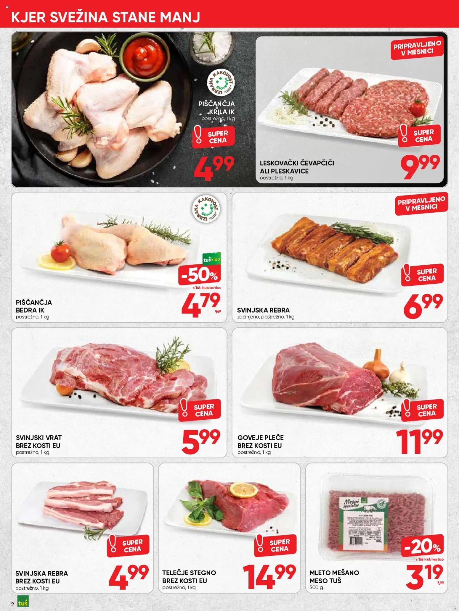 Tuš katalog