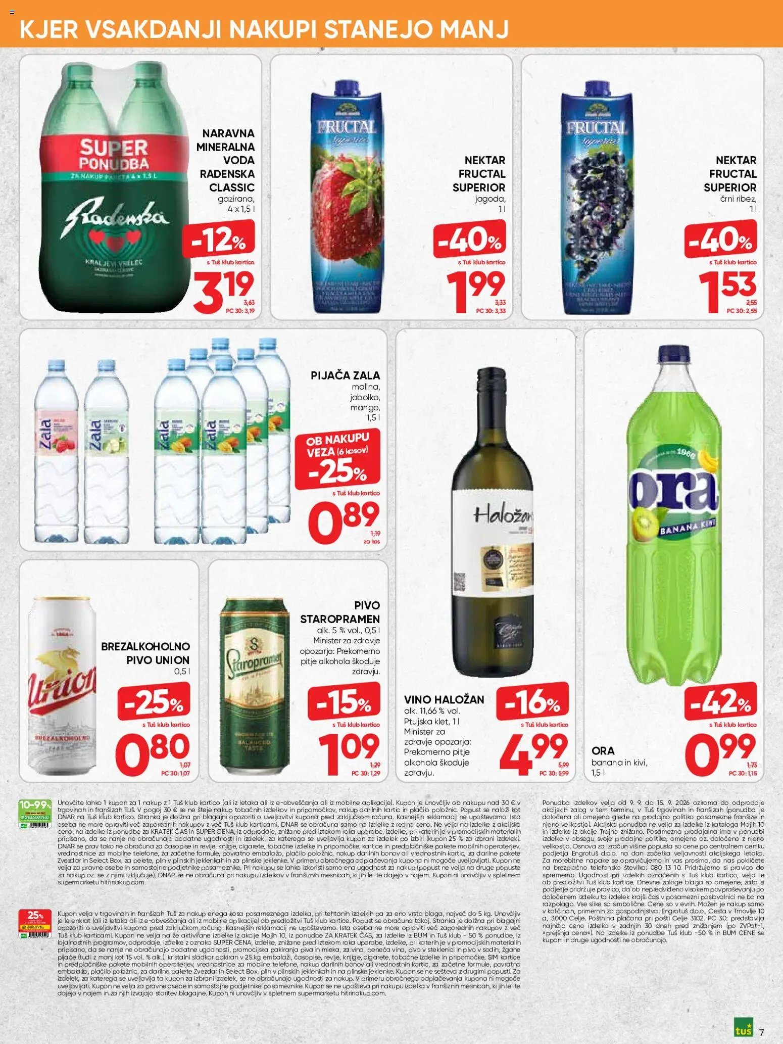 Tuš katalog