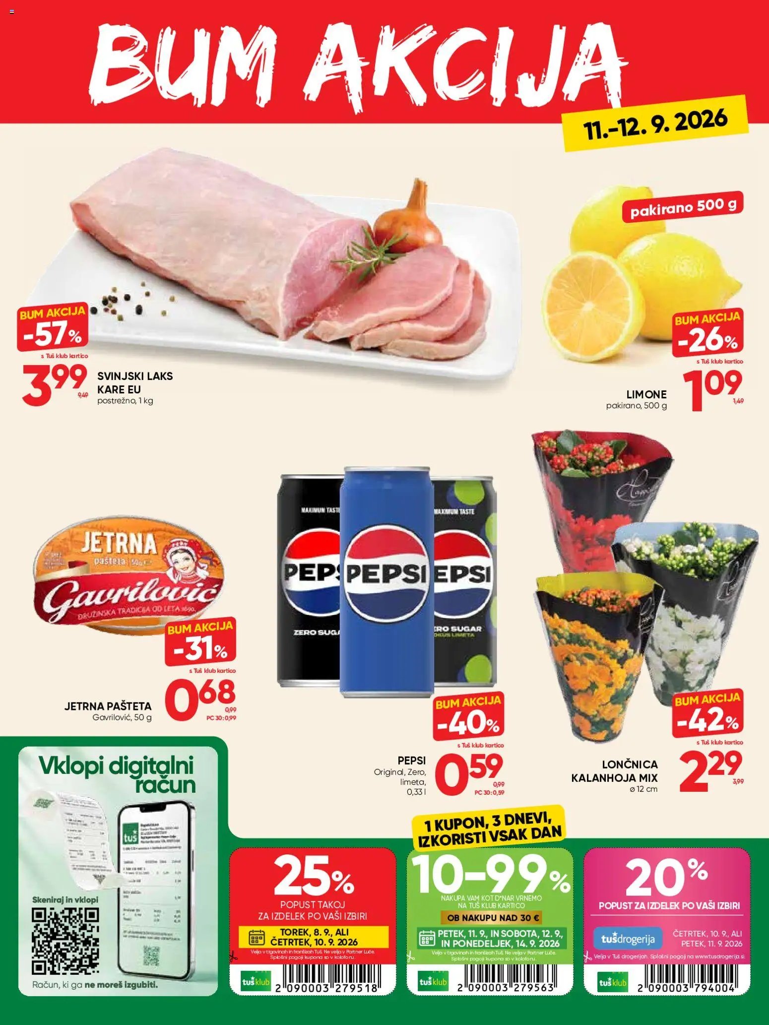 Tuš katalog