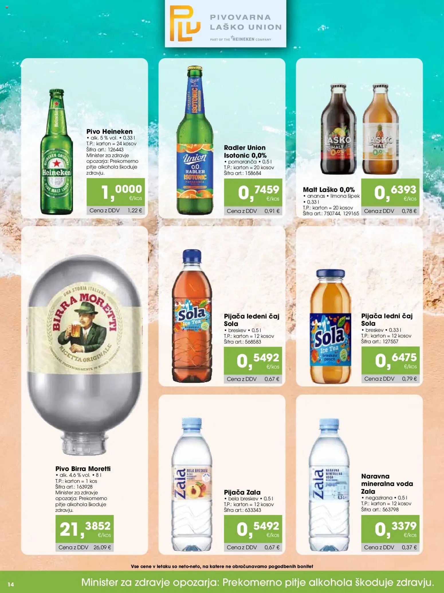 Tuš katalog cash&carry gostinec