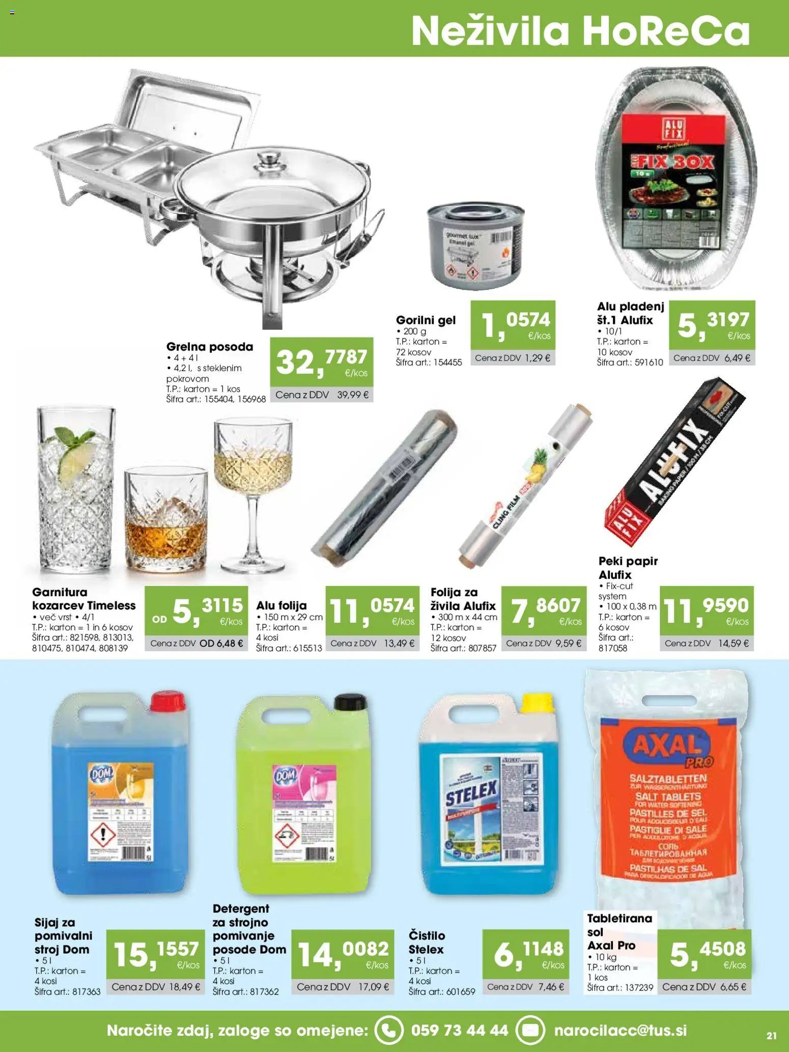 Tuš katalog cash&carry gostinec