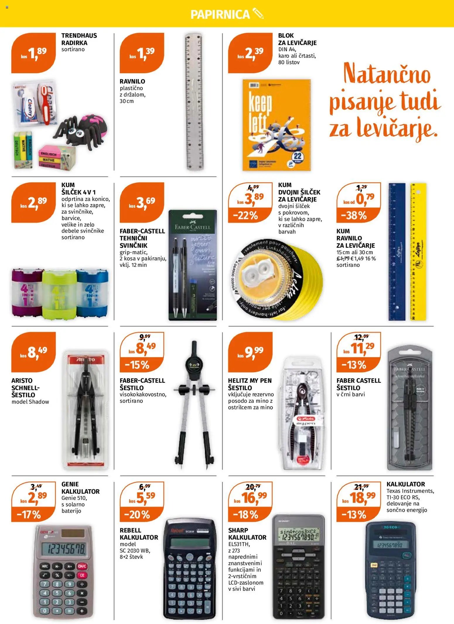 Müller katalog šolo