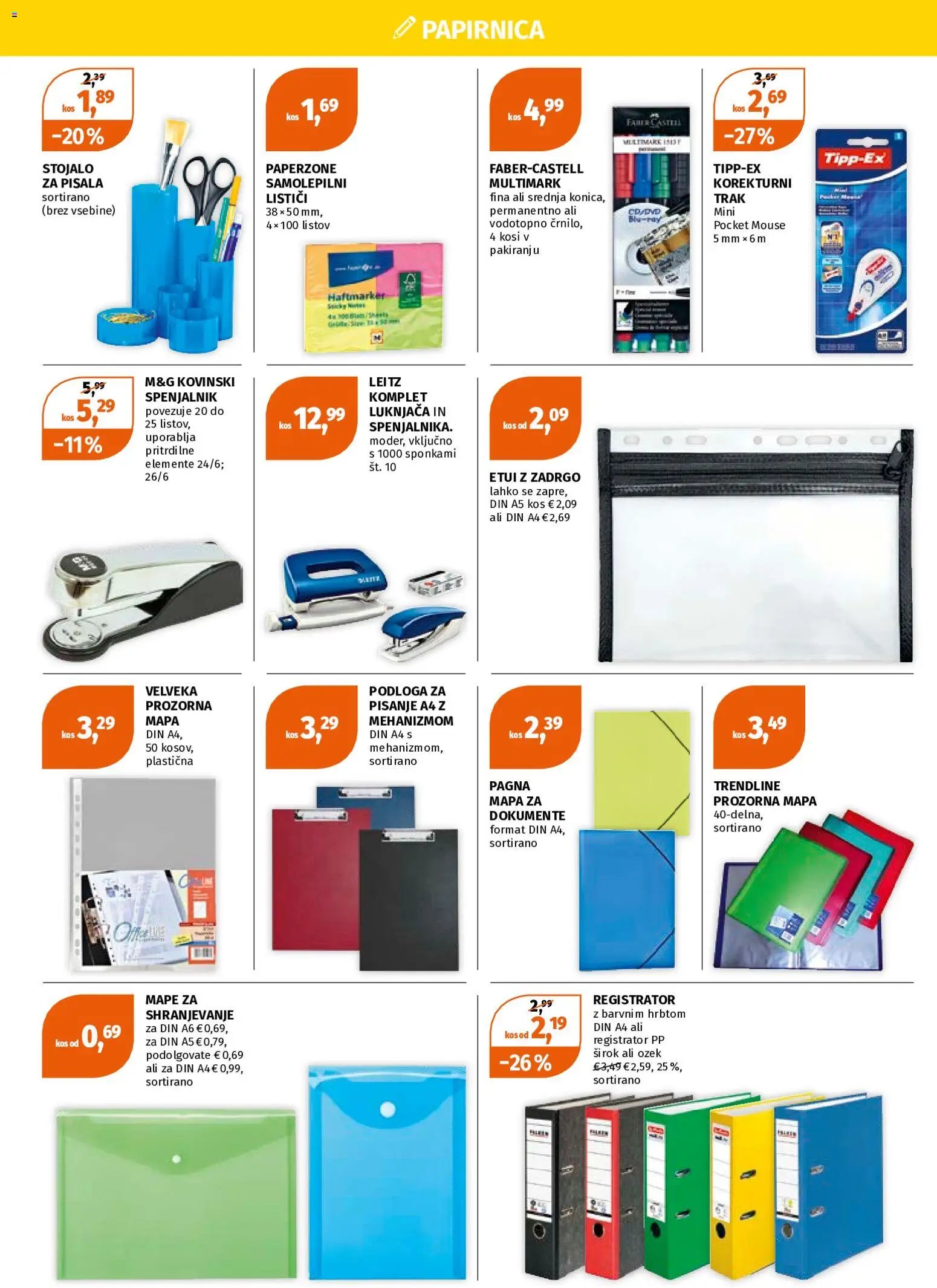 Müller katalog šolo