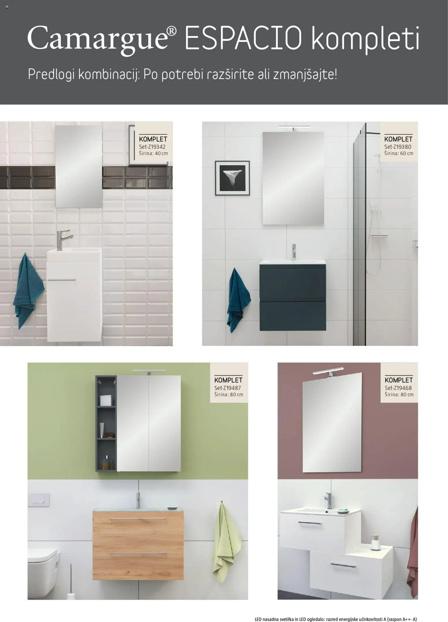 Bauhaus Kopalniško pohištvo Espac