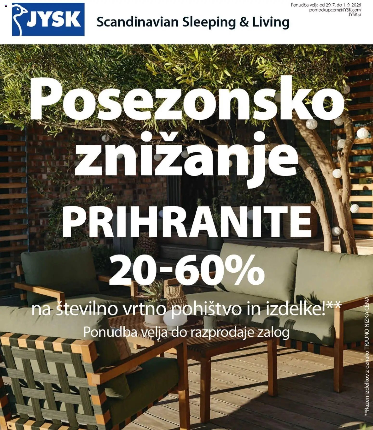 JYSK katalog