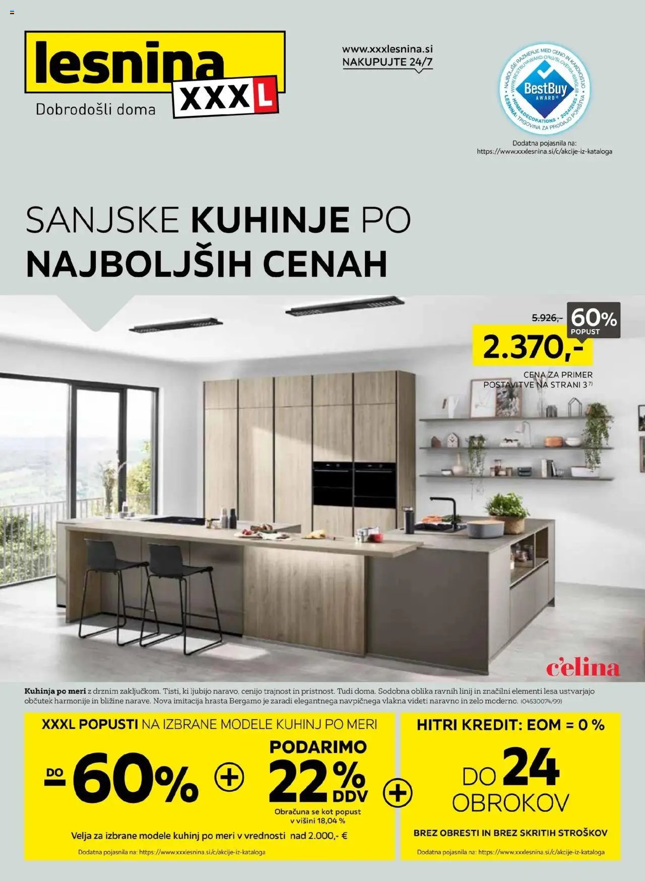 XXXL Lesnina katalog sanjske kuhinje po najboljših cenah (2025-09-01 - 2025-09-13)