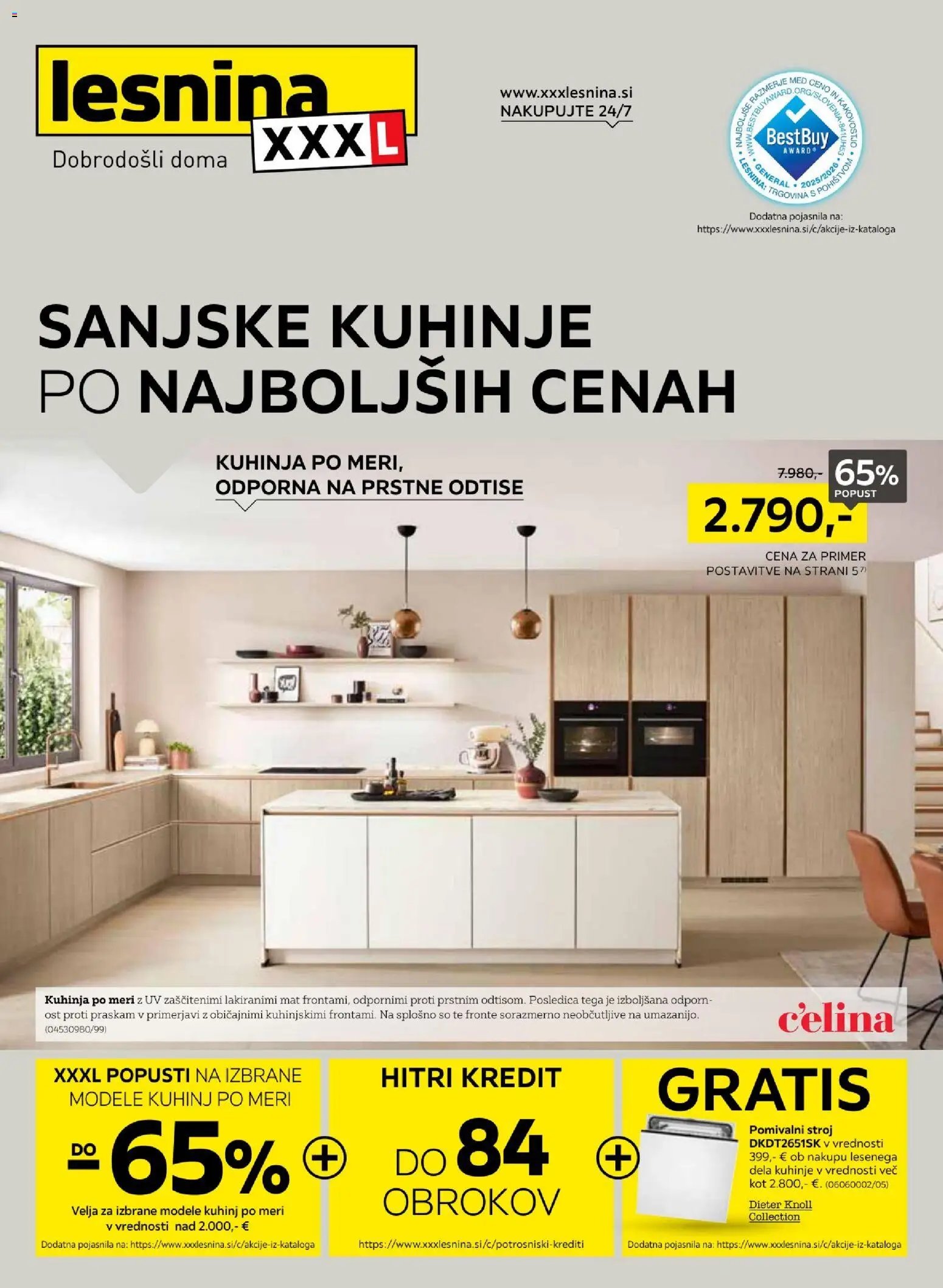 XXXL Lesnina katalog sanjske kuhinje (2026-02-02 - 2026-02-14)