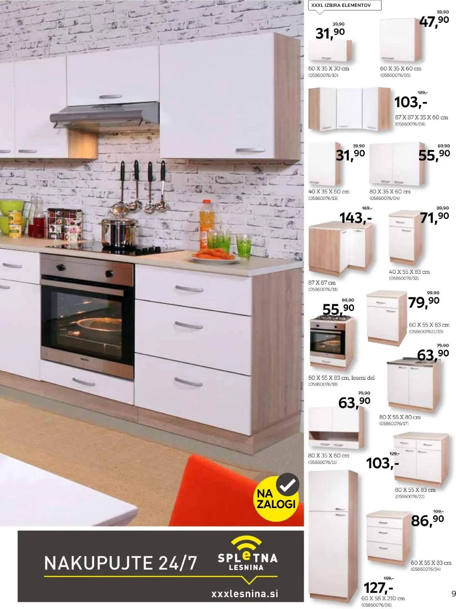 XXXL Lesnina katalog sanjske kuhinje (2026-02-02 - 2026-02-14)
