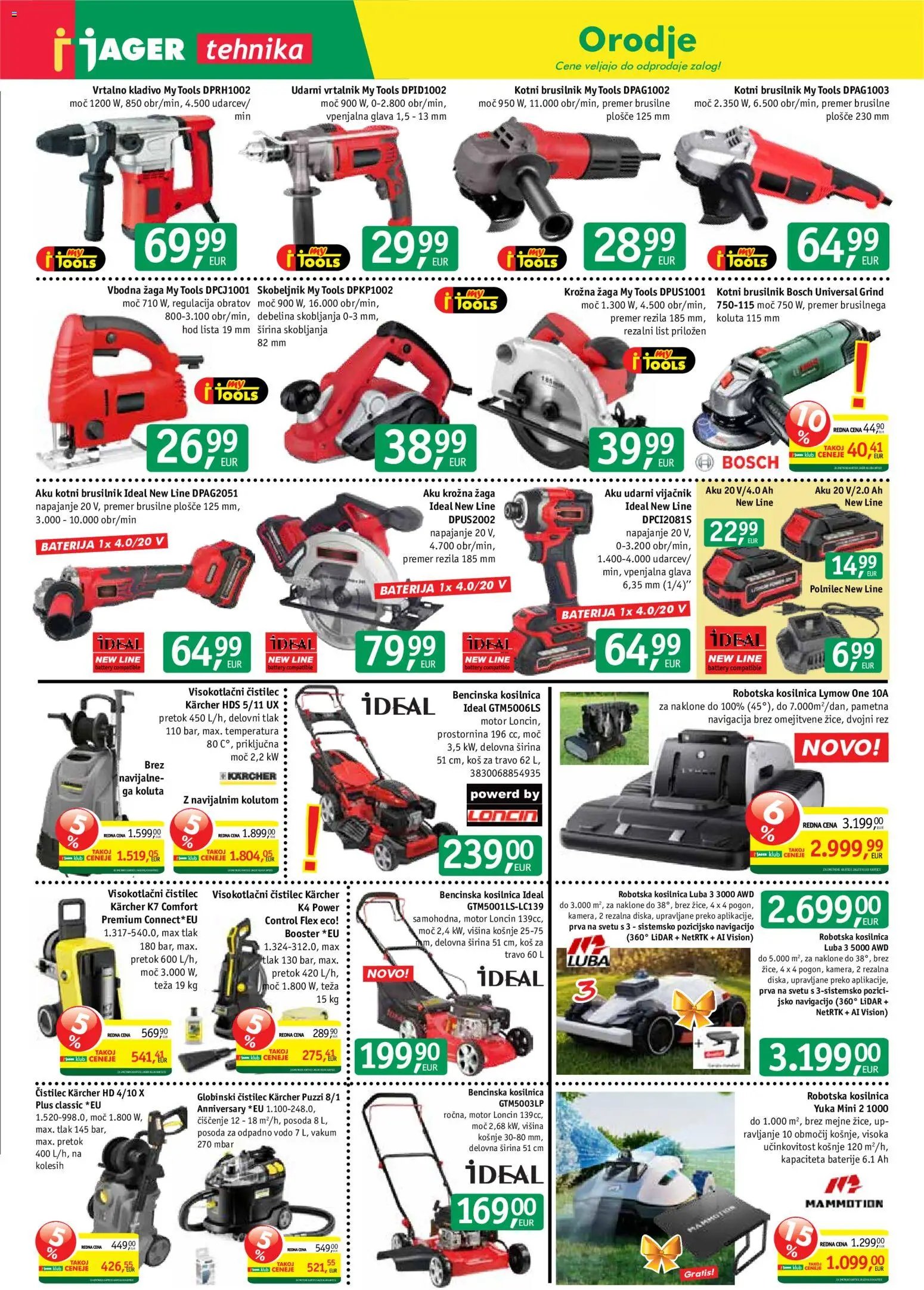 Jager Katalog - Tehnika