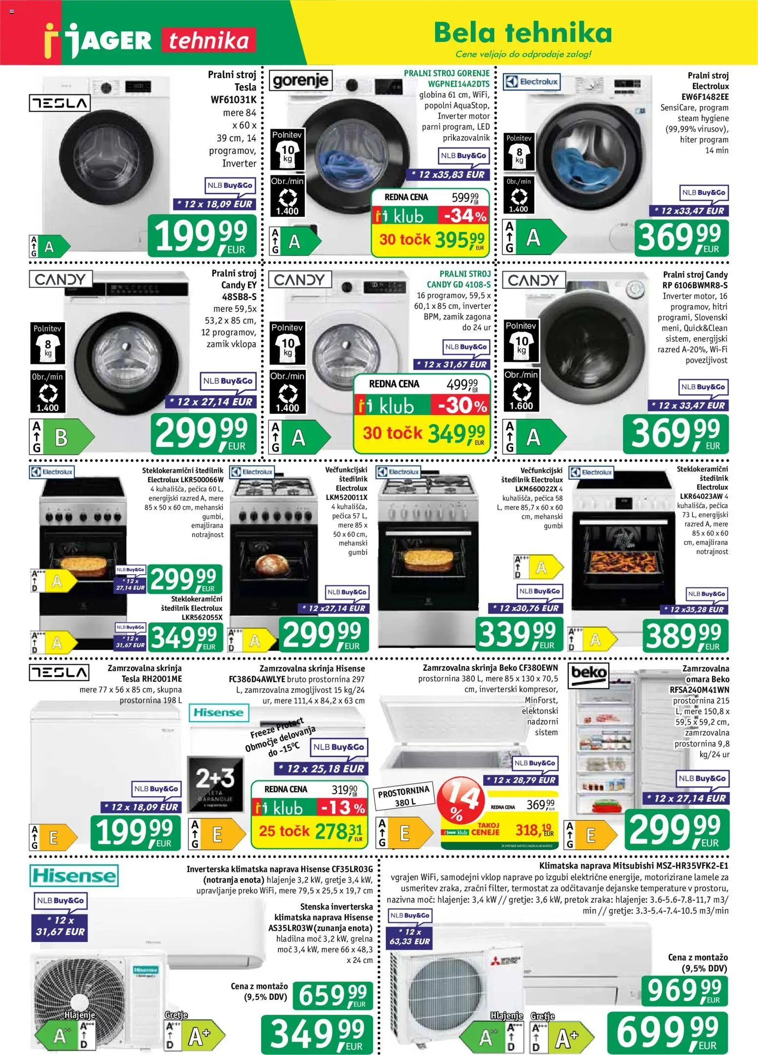 Jager Katalog - Tehnika