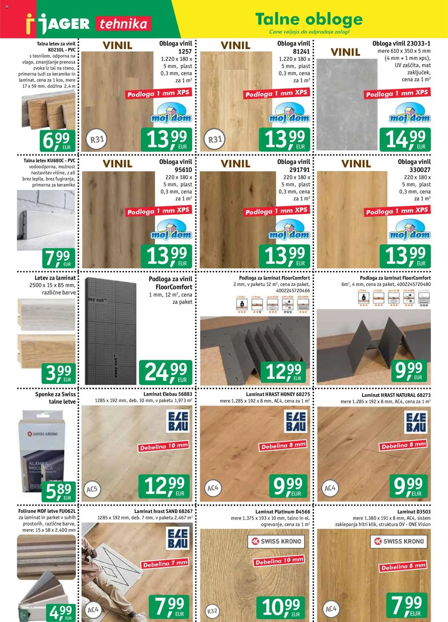 Jager Katalog - Tehnika