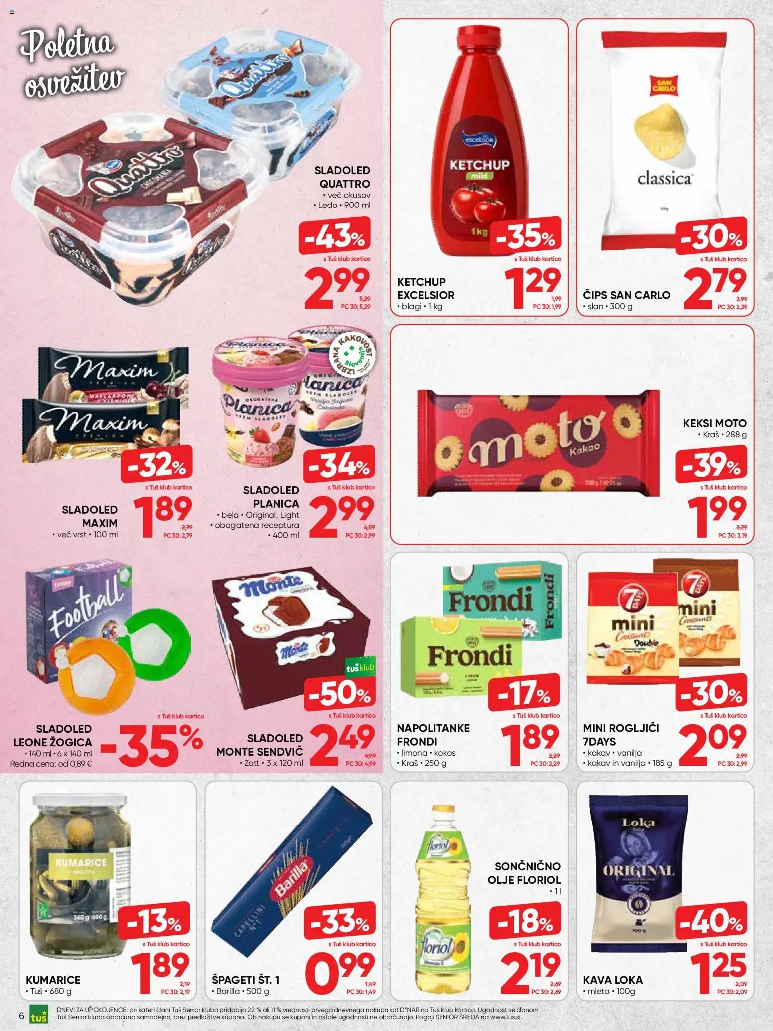 Tuš katalog