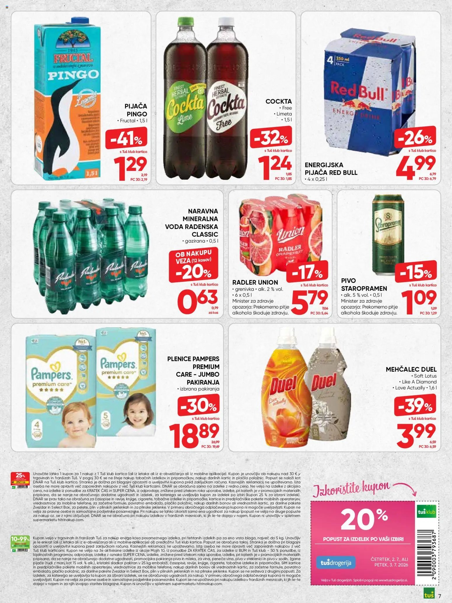 Tuš katalog