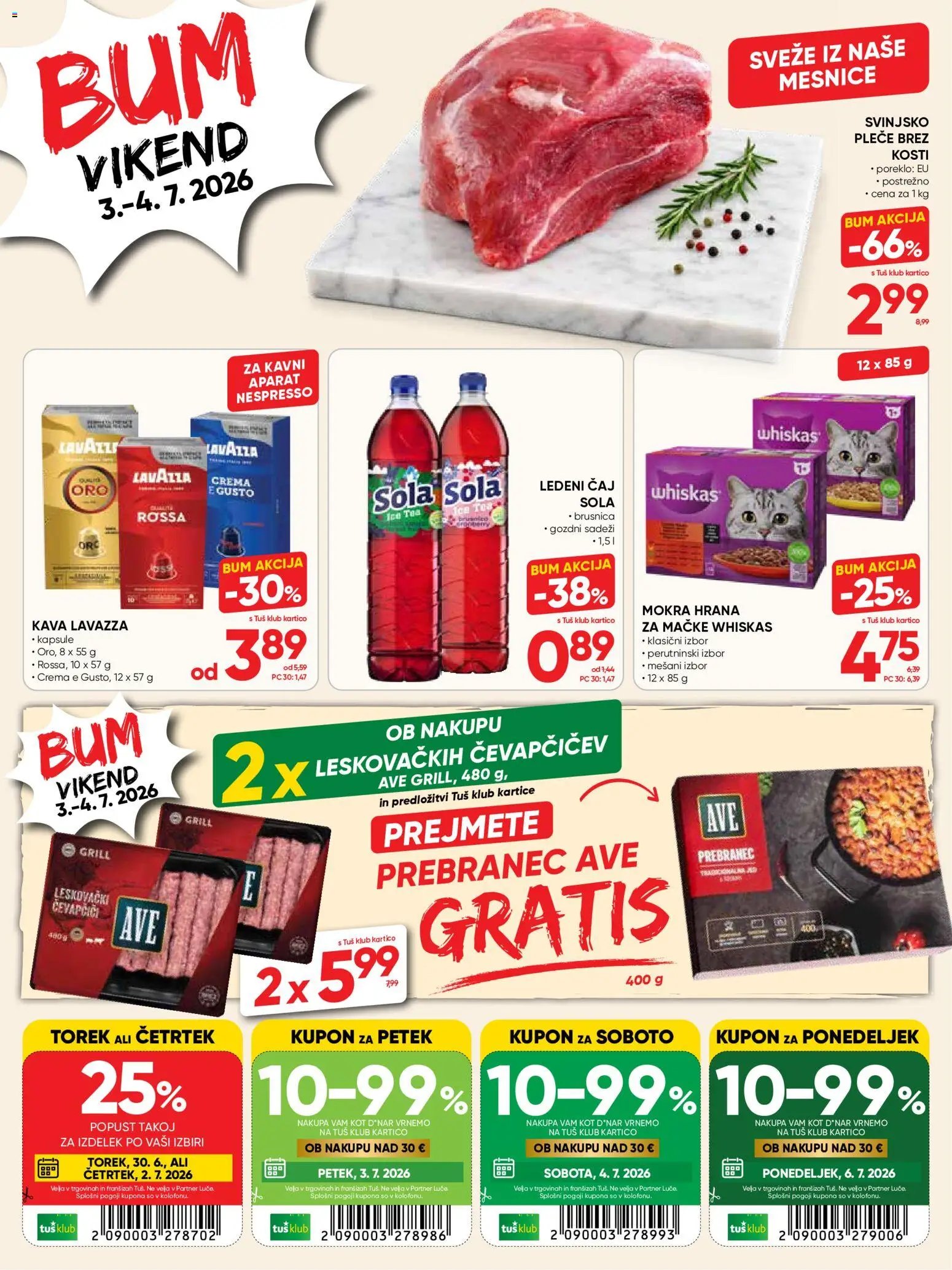 Tuš katalog