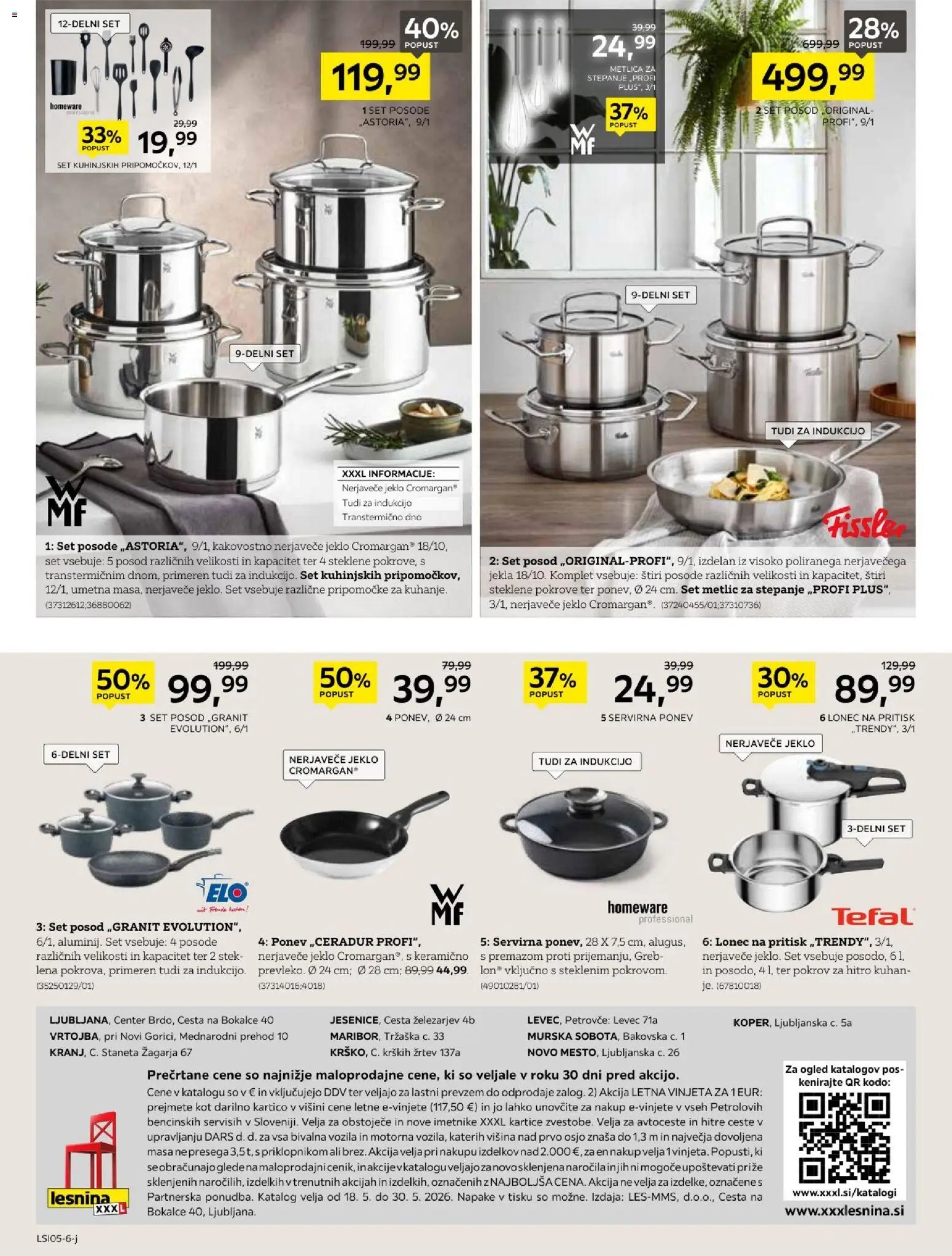 XXXL Lesnina katalog najboljše razmerje (2026-05-18 - 2026-05-30)