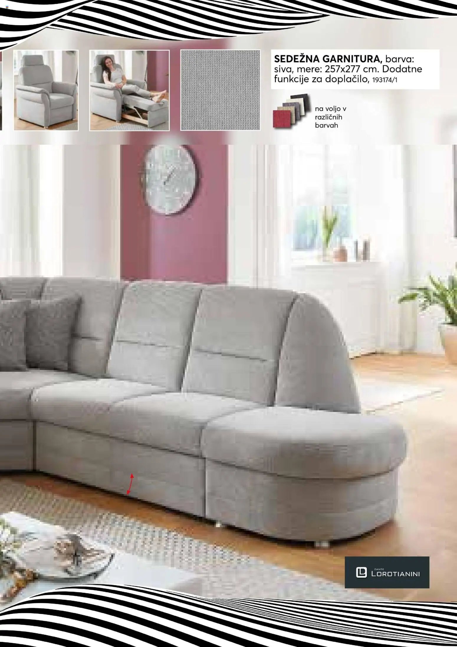 Dipo katalog svet sedežnih garnitur