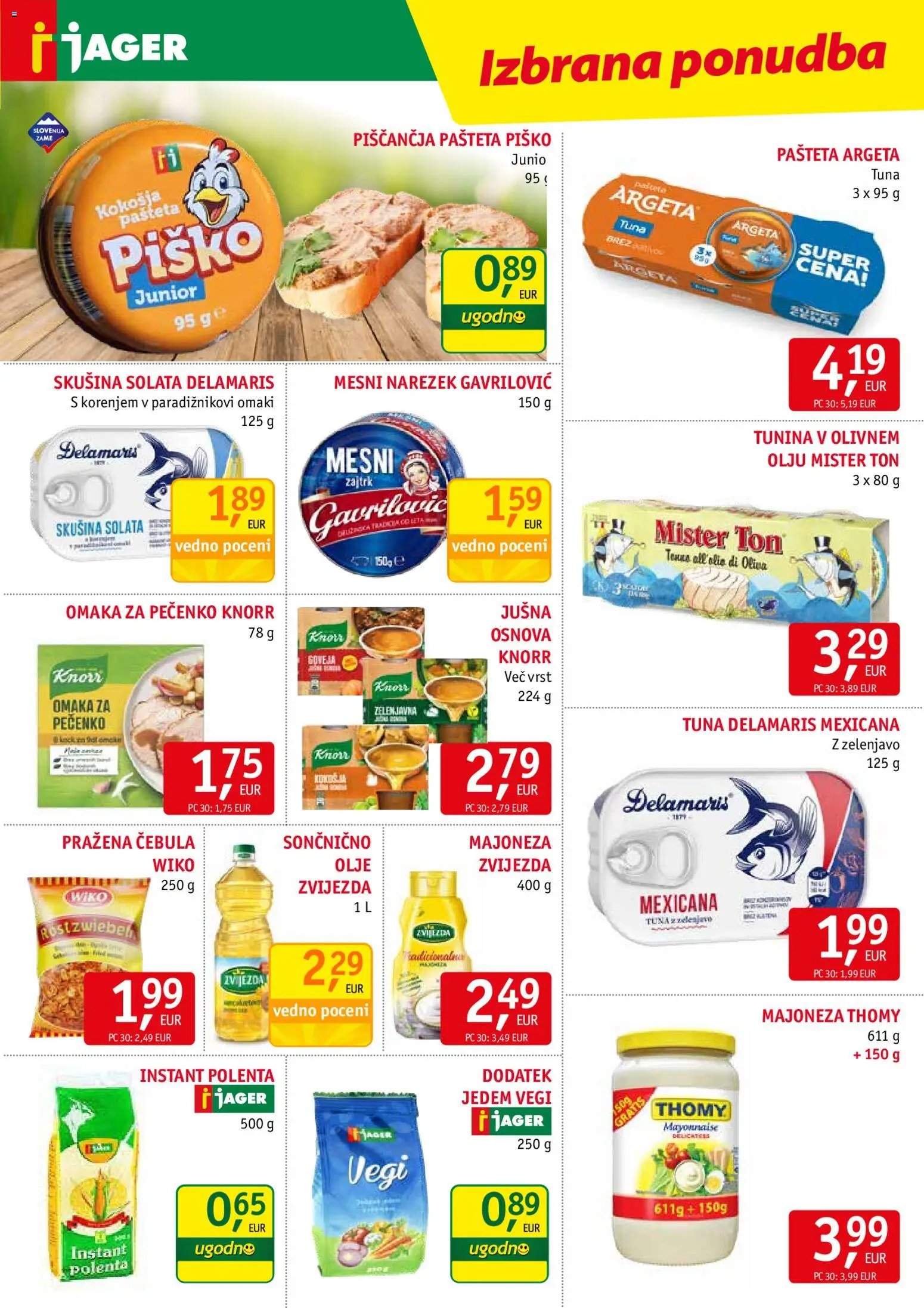 Jager katalog