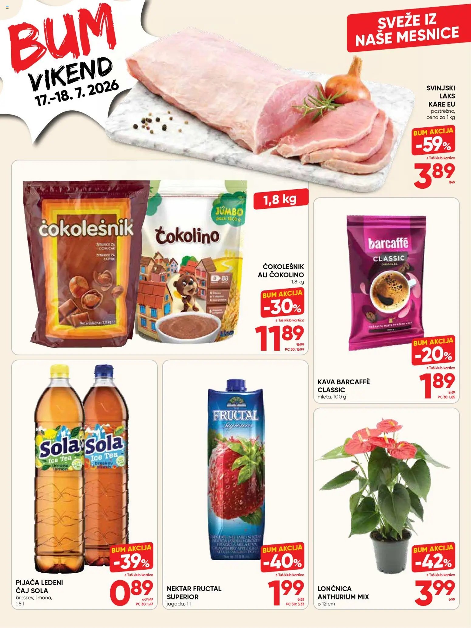Tuš katalog