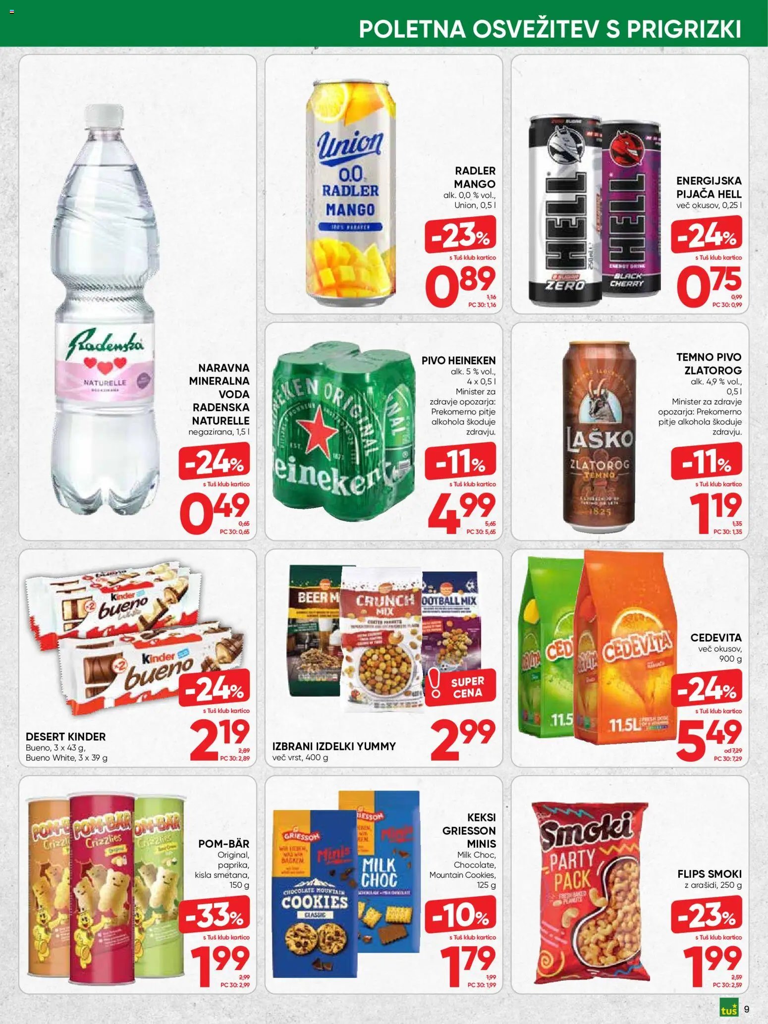 Tuš katalog