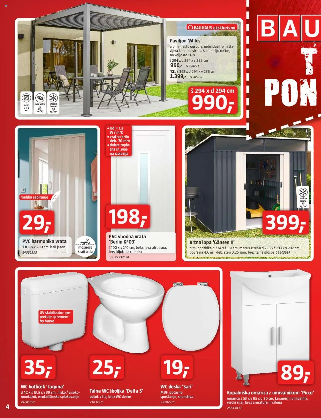 Bauhaus katalog (2025-07-31 - 2025-09-03)