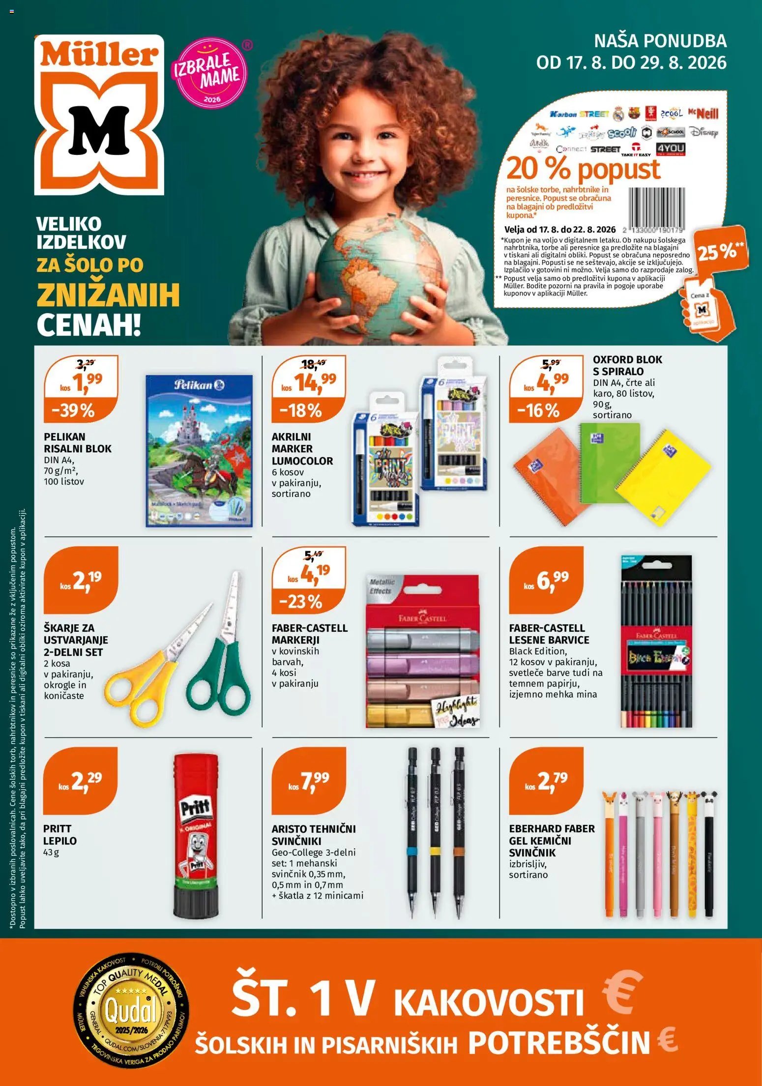 Müller katalog šolo