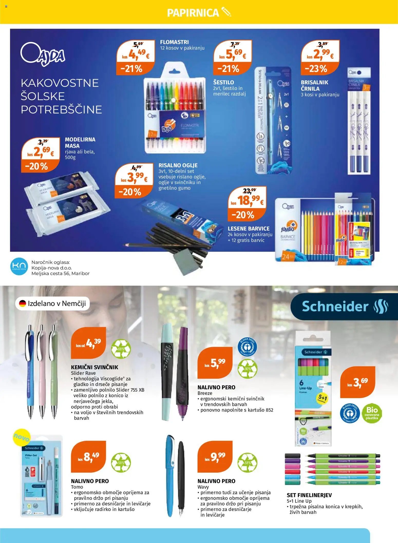 Müller katalog šolo