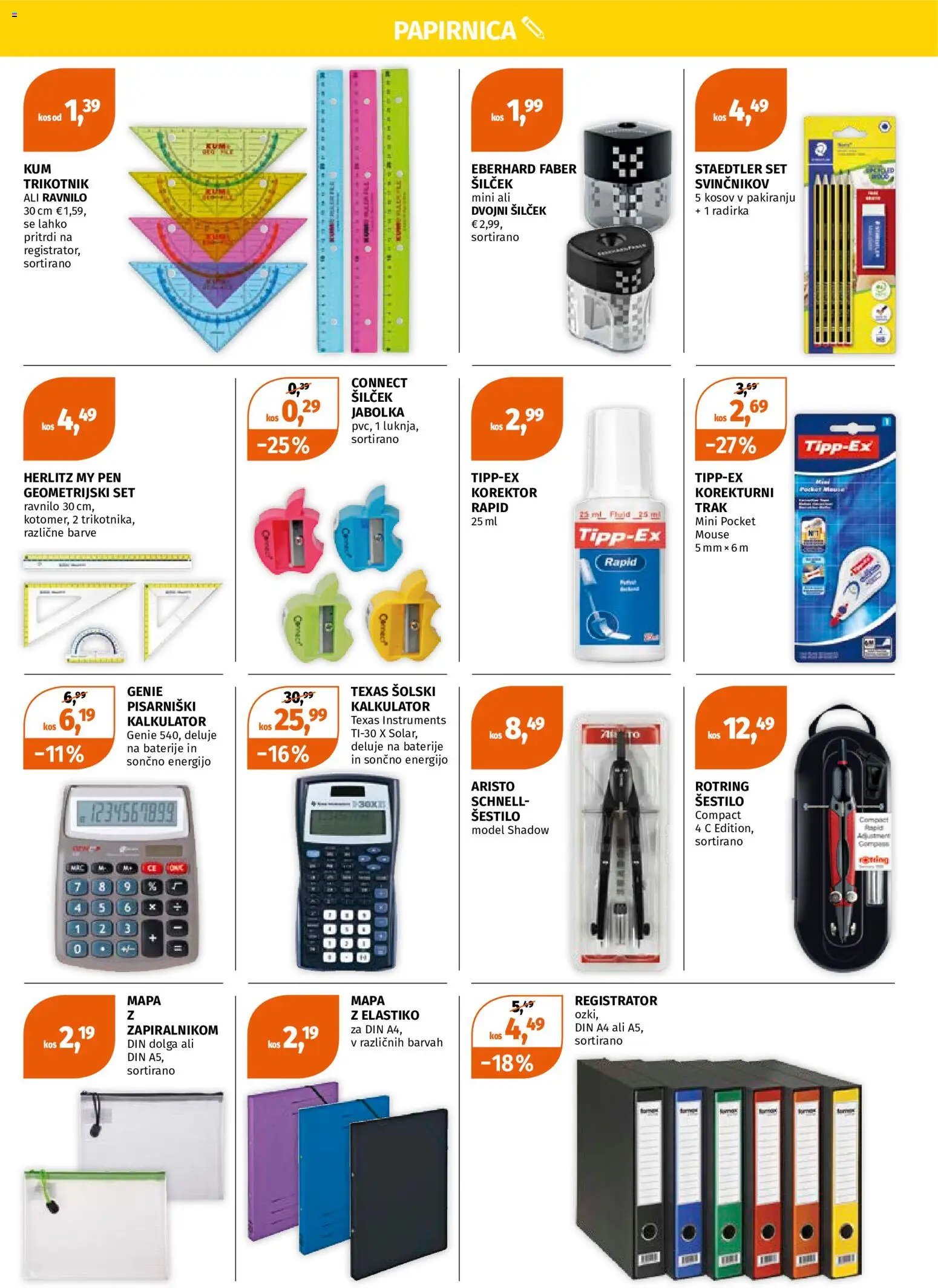 Müller katalog šolo