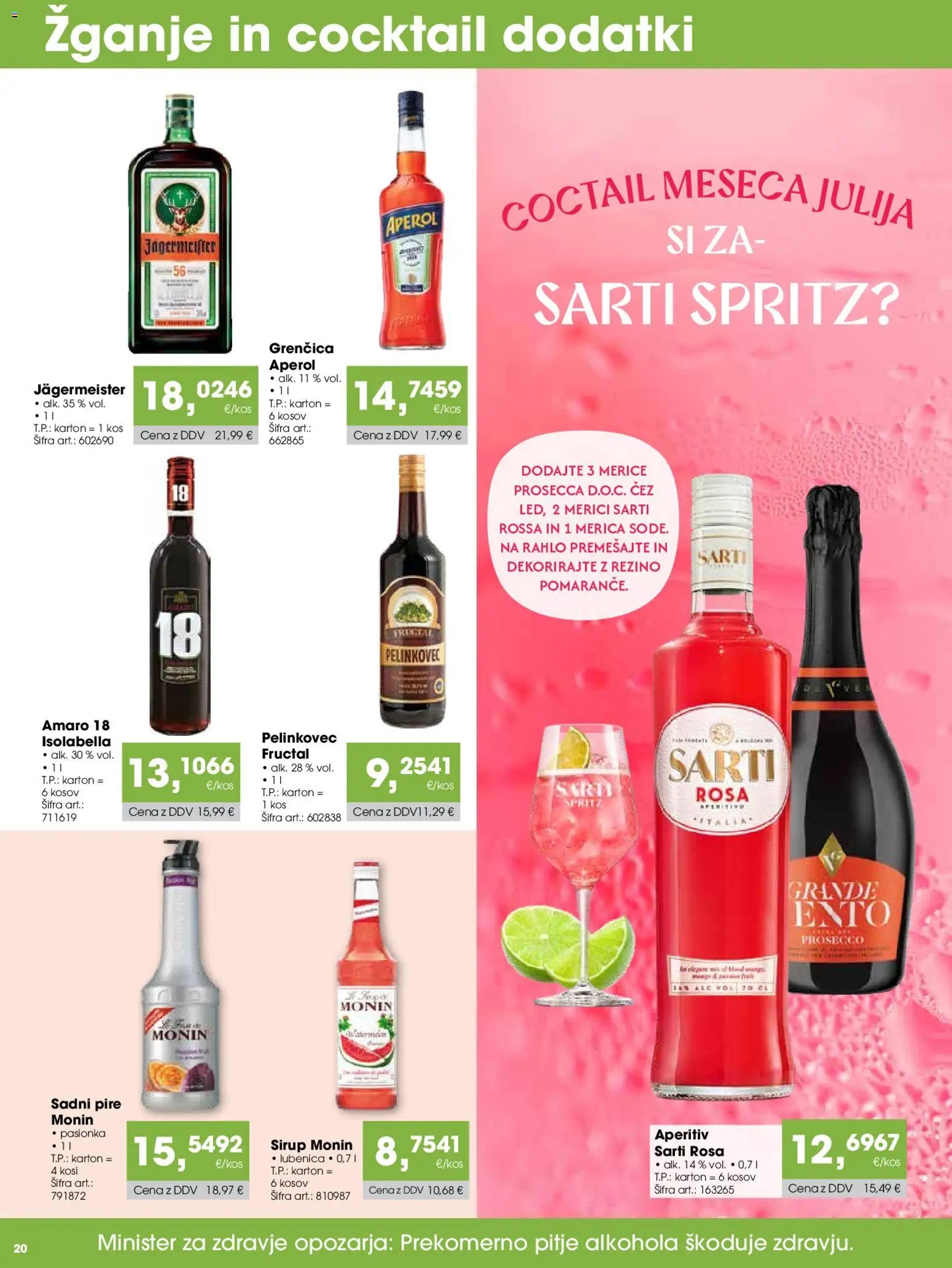 Tuš katalog cash&carry gostinec