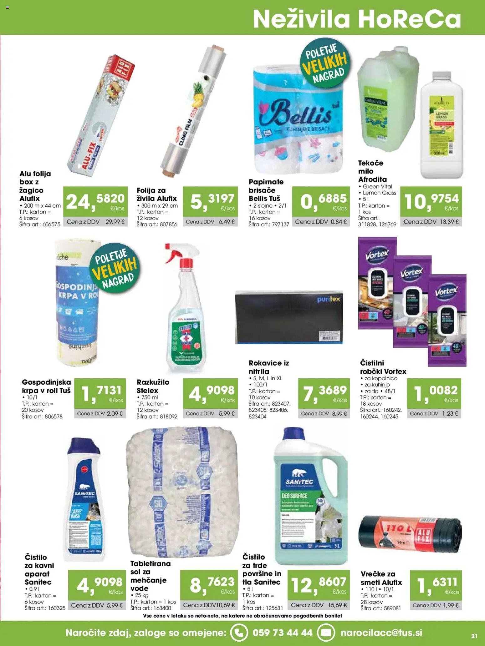 Tuš katalog cash&carry gostinec