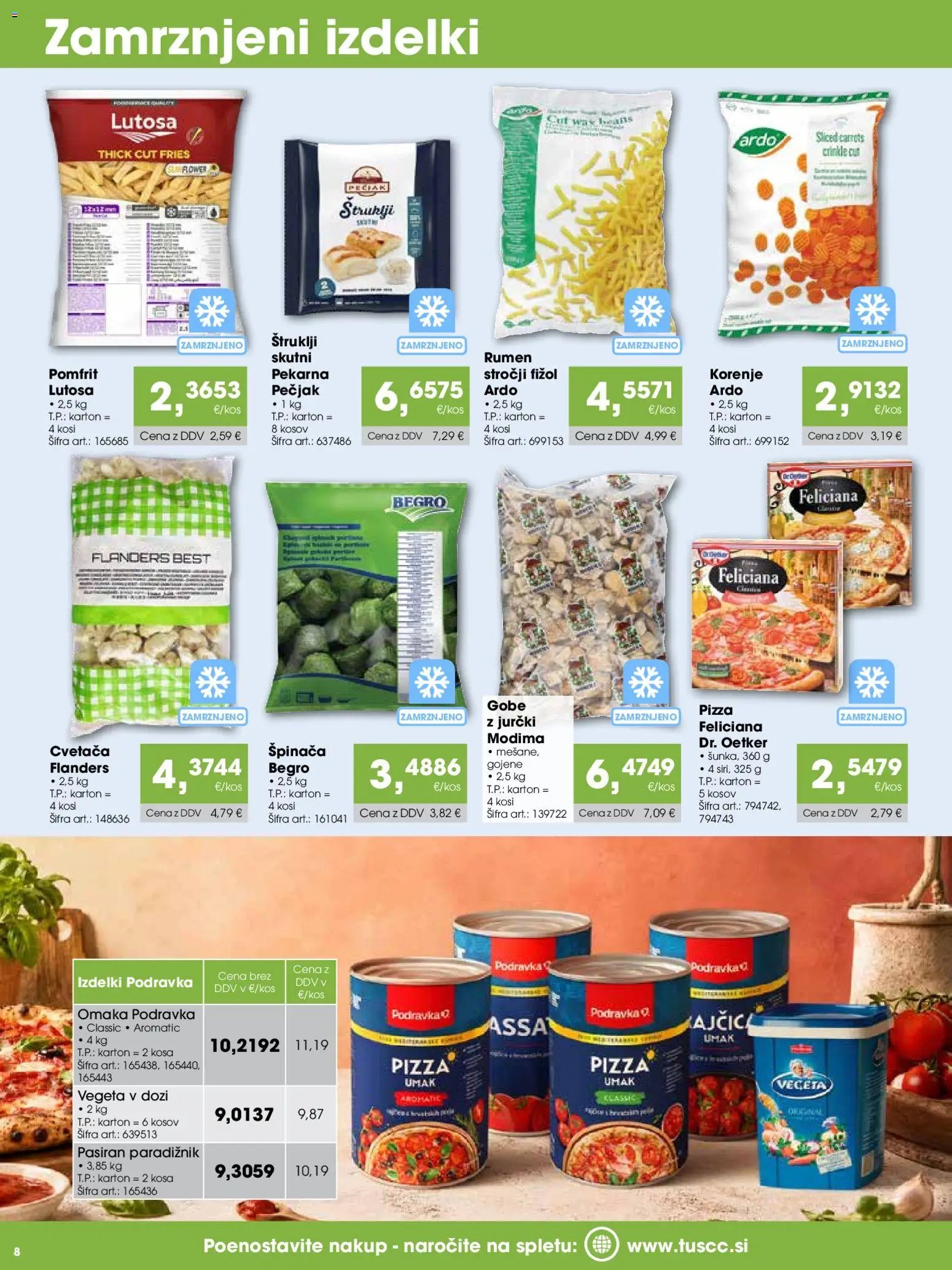 Tuš katalog cash&carry gostinec